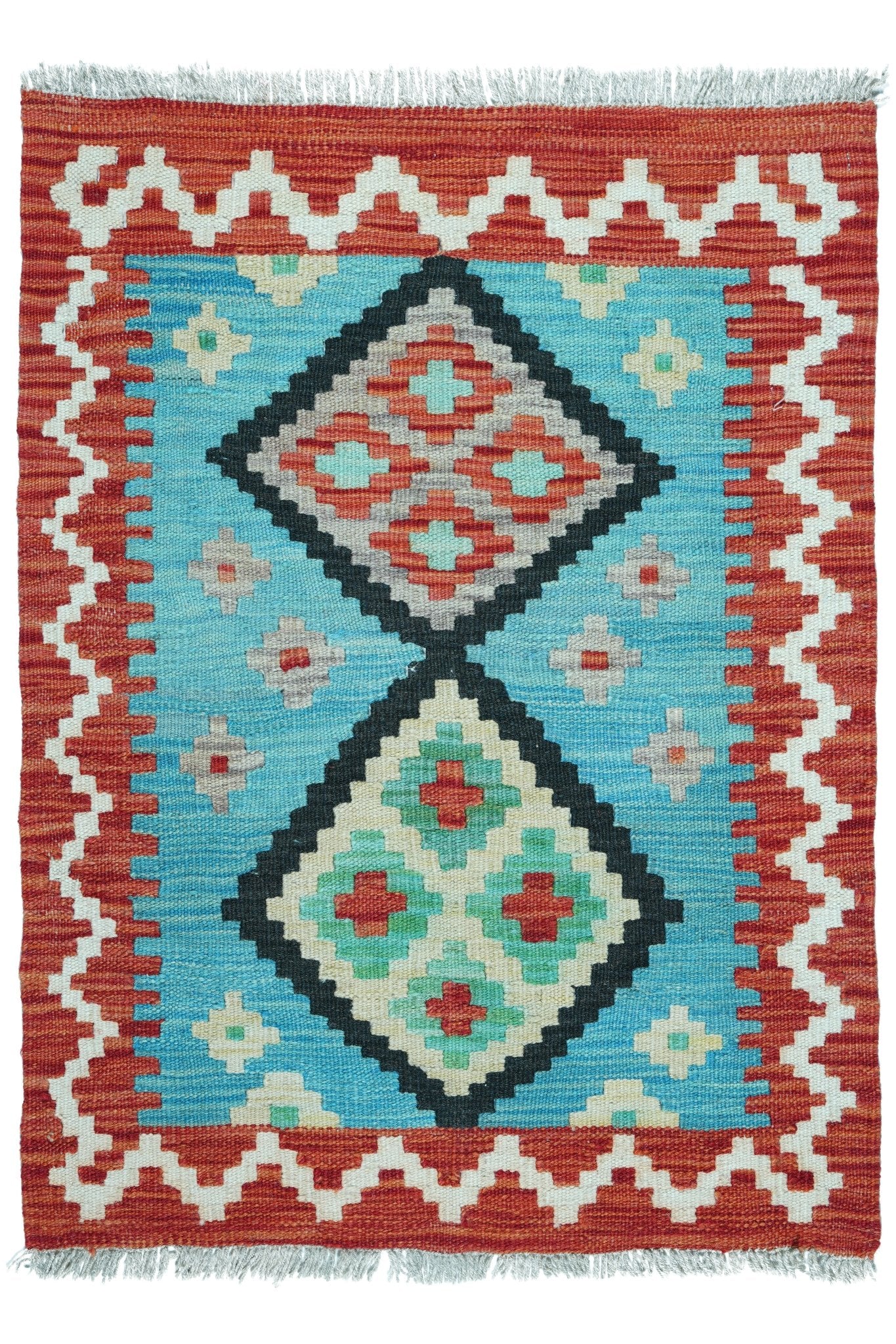 Kelim vloerkleed handgeweven uit Afghanistan - 1