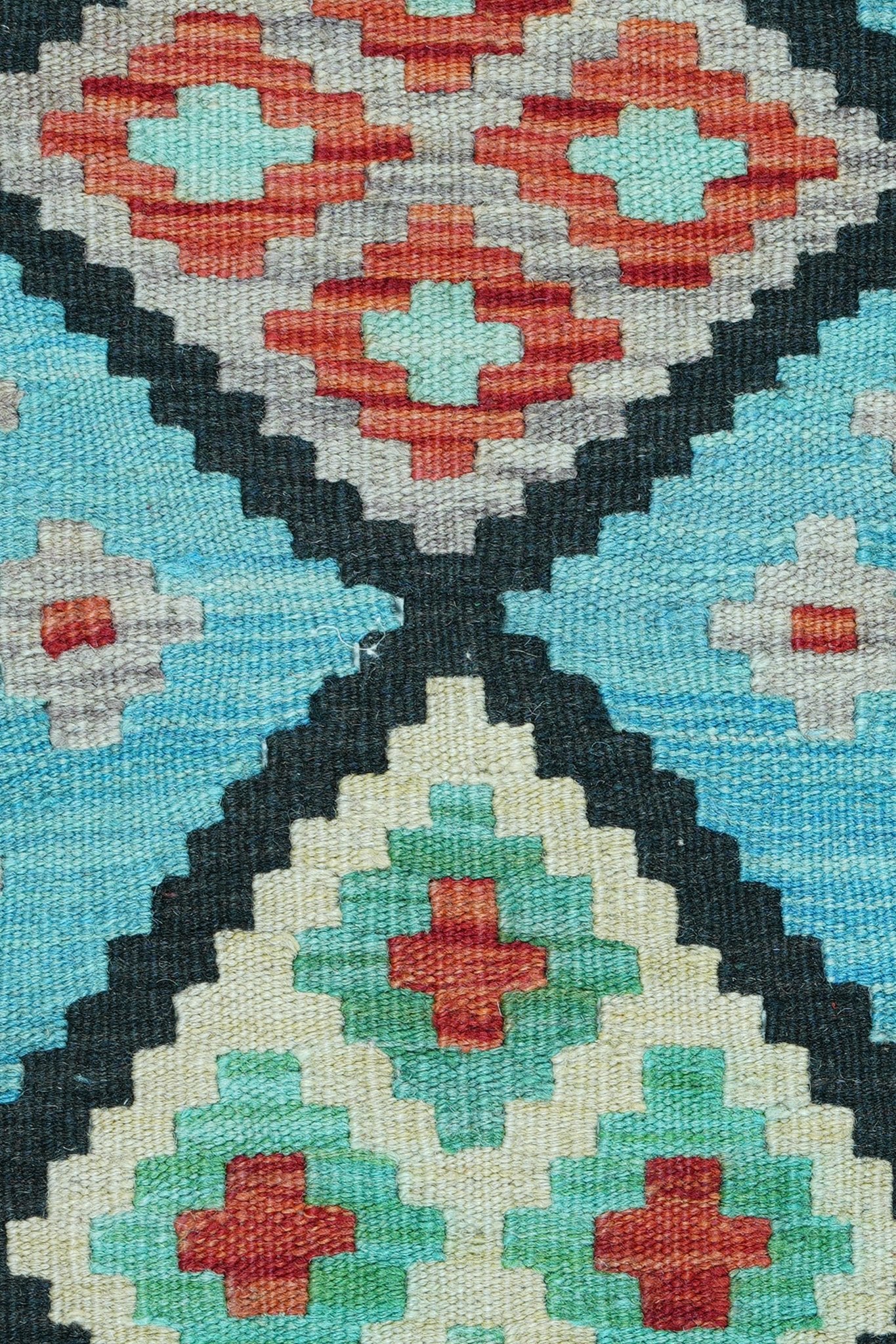 Kelim vloerkleed handgeweven uit Afghanistan - 3