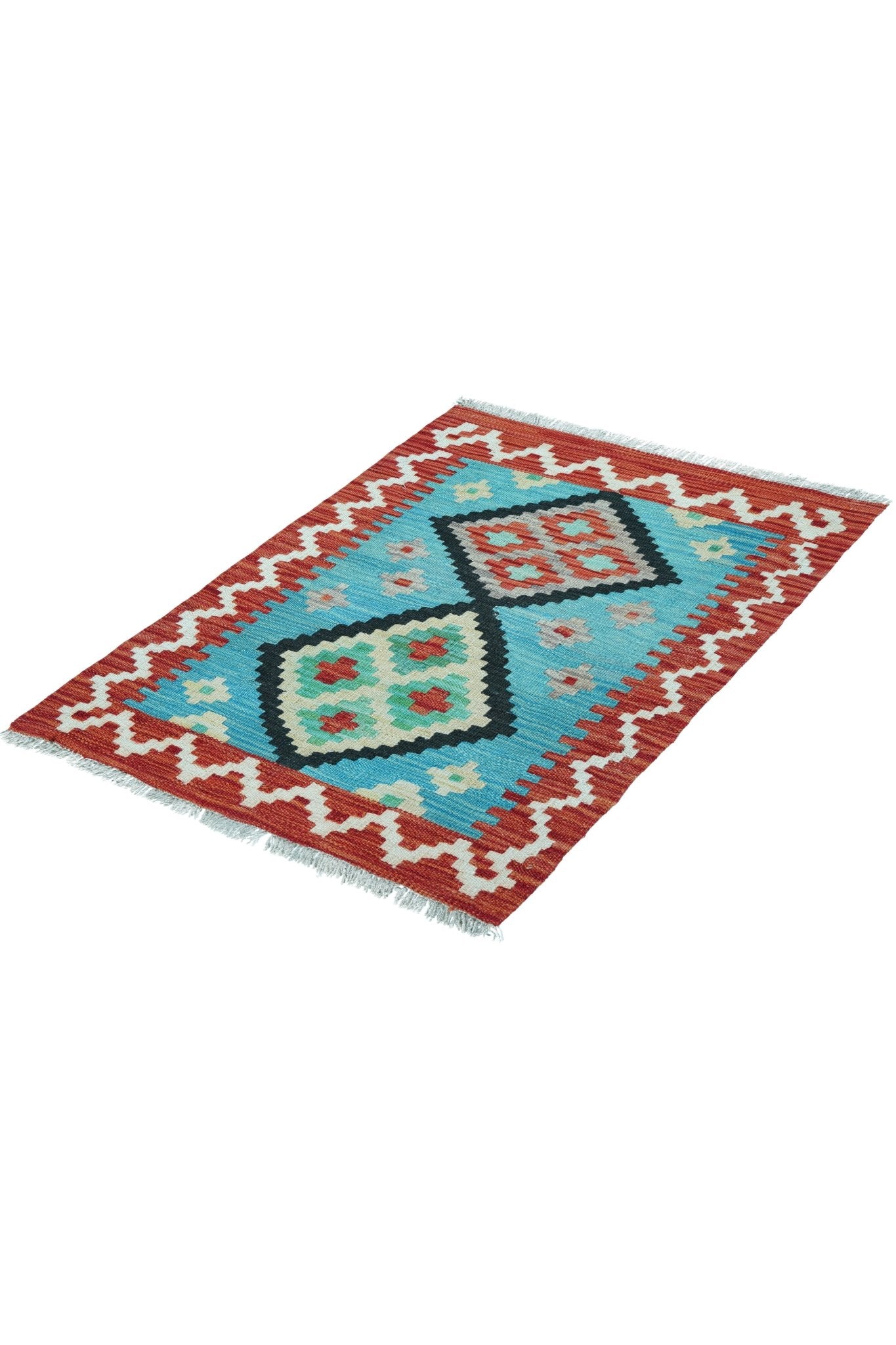 Kelim vloerkleed handgeweven uit Afghanistan - 2