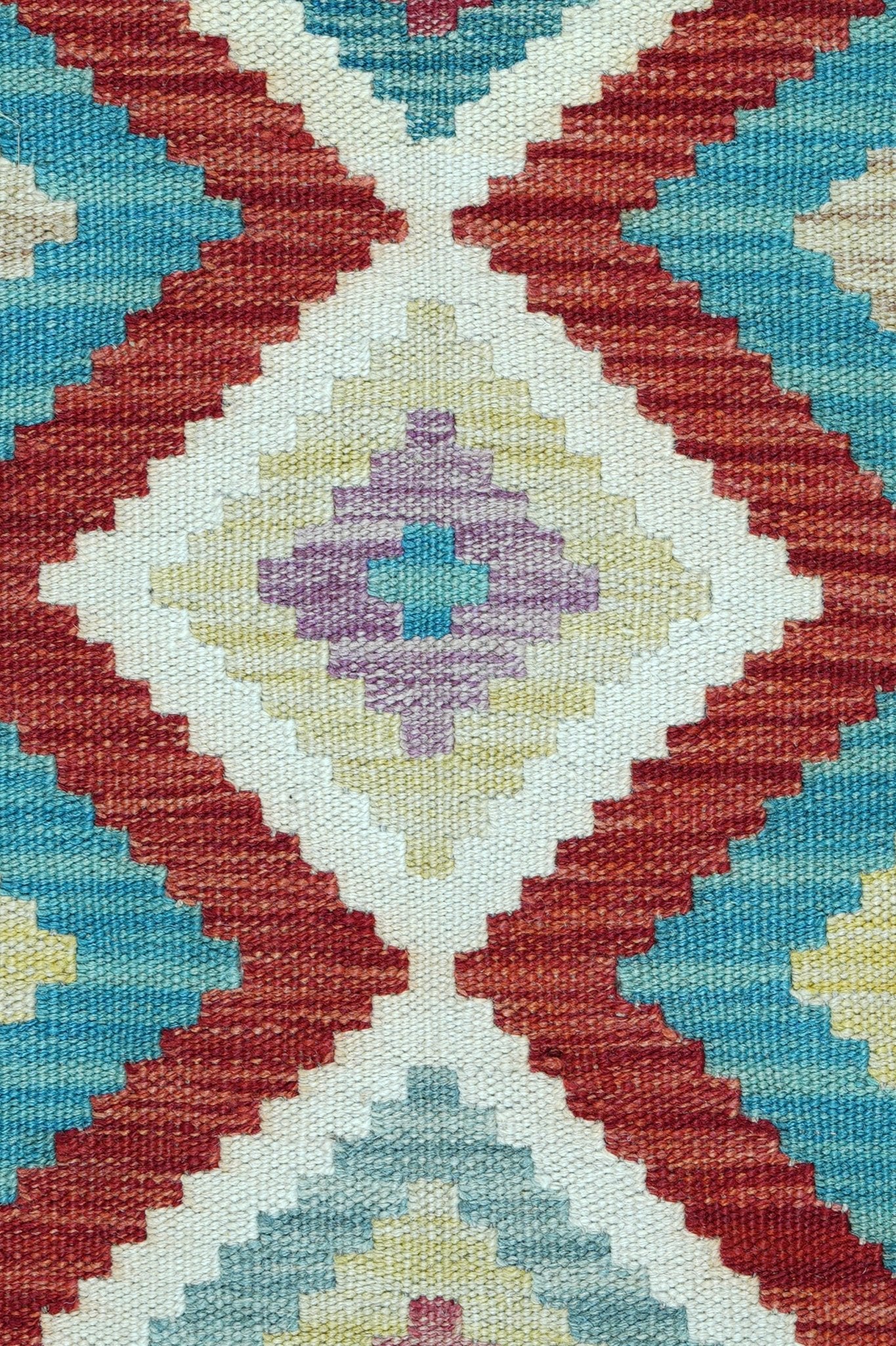 Kelim vloerkleed handgeweven uit Afghanistan - 3