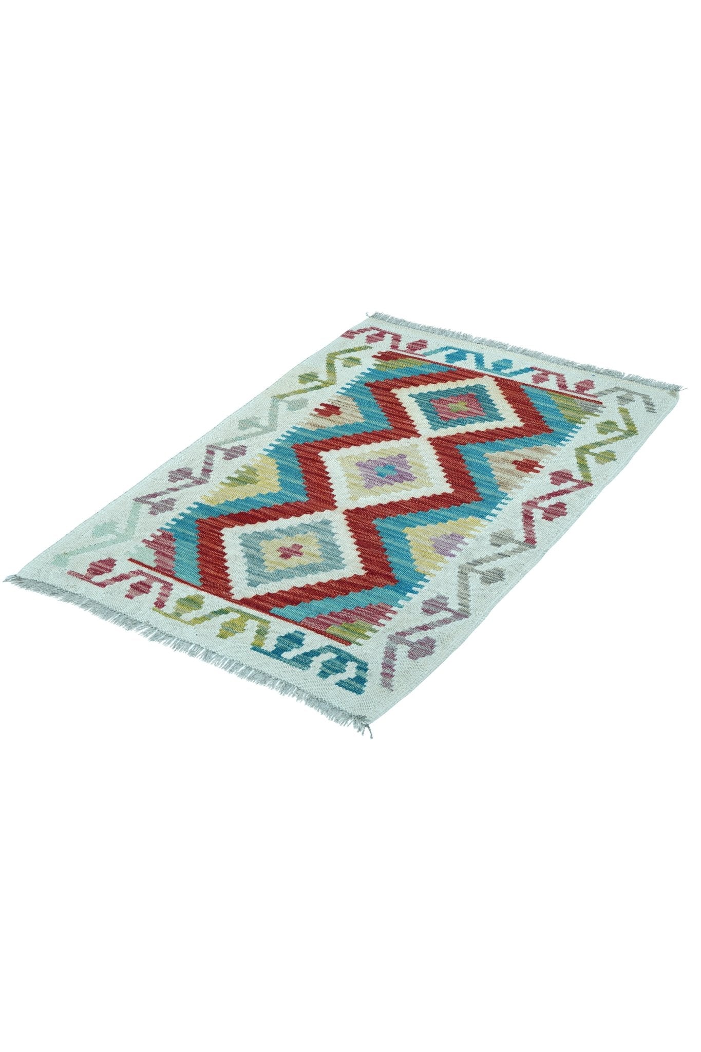 Kelim vloerkleed handgeweven uit Afghanistan - 2