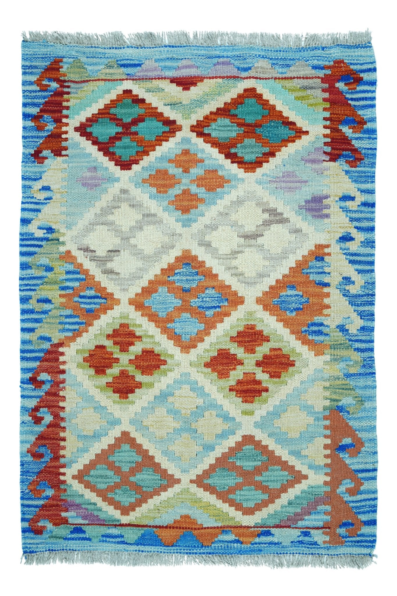 Kelim vloerkleed handgeweven uit Afghanistan - 1