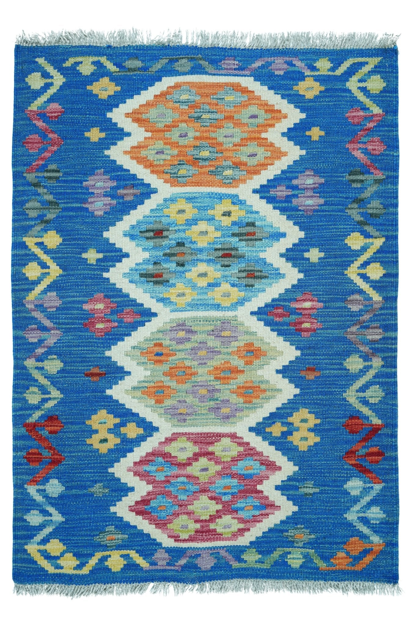 Kelim vloerkleed handgeweven uit Afghanistan - 1