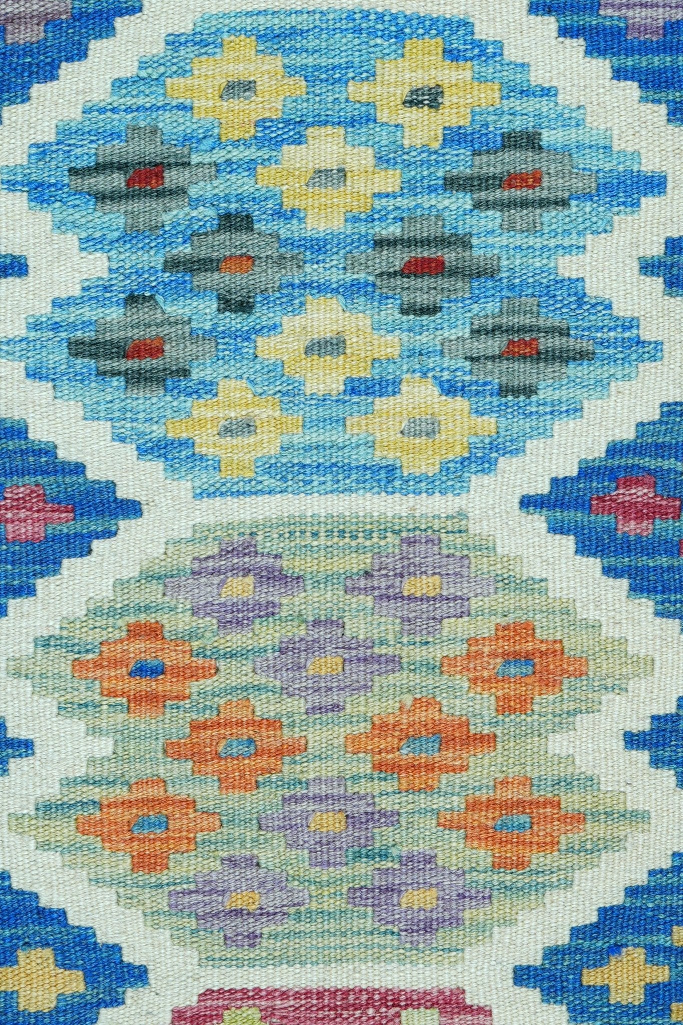 Kelim vloerkleed handgeweven uit Afghanistan - 3