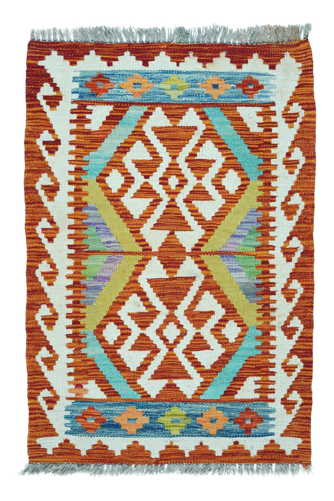 Kelim vloerkleed handgeweven uit Afghanistan - 1