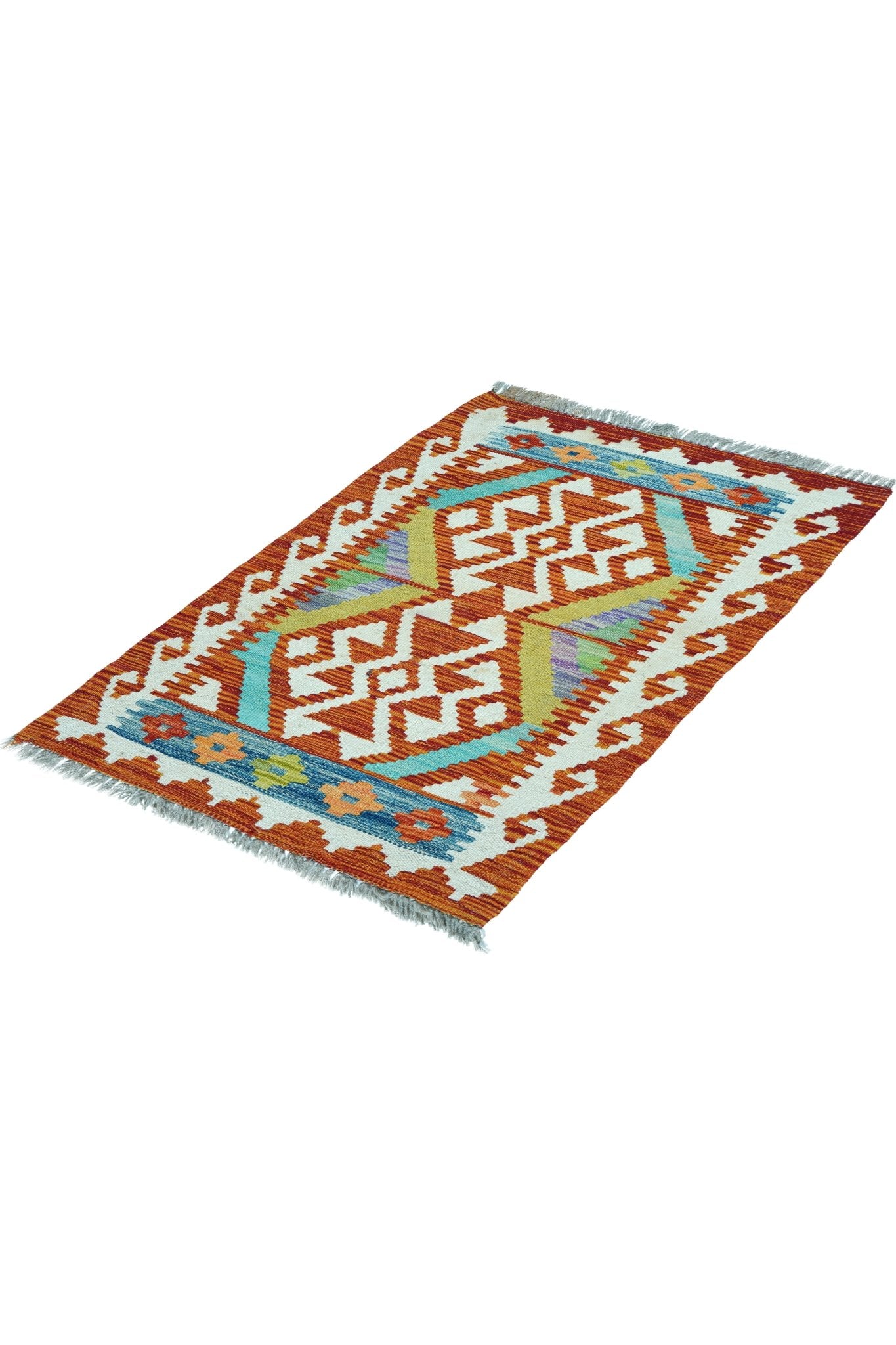 Kelim vloerkleed handgeweven uit Afghanistan - 2