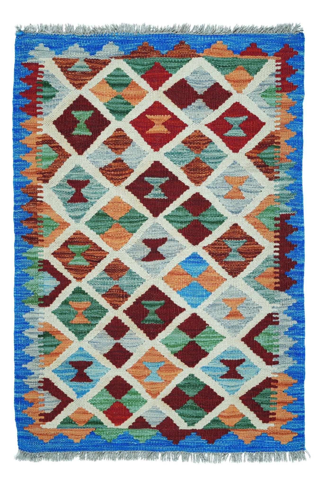 Kelim vloerkleed handgeweven uit Afghanistan - 1