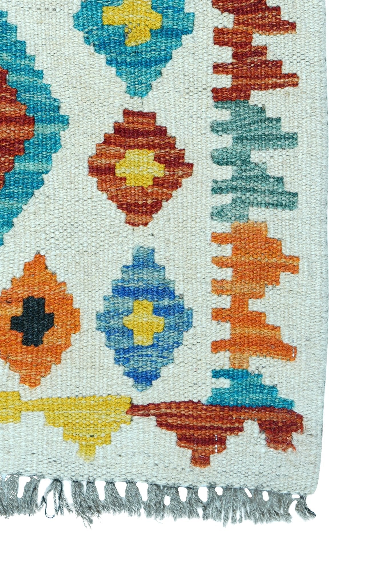 Kelim vloerkleed handgeweven uit Afghanistan - 4