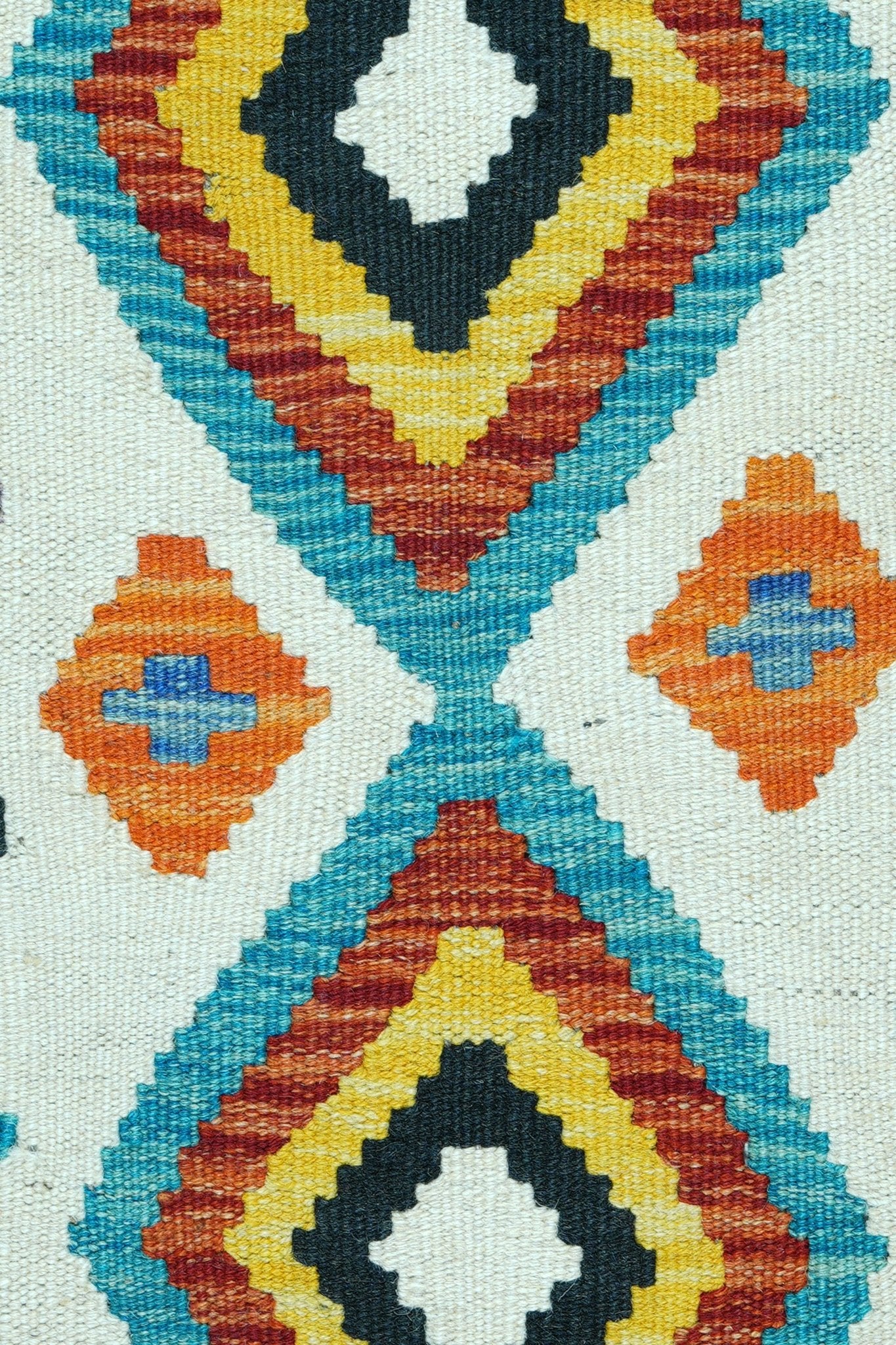 Kelim vloerkleed handgeweven uit Afghanistan - 3