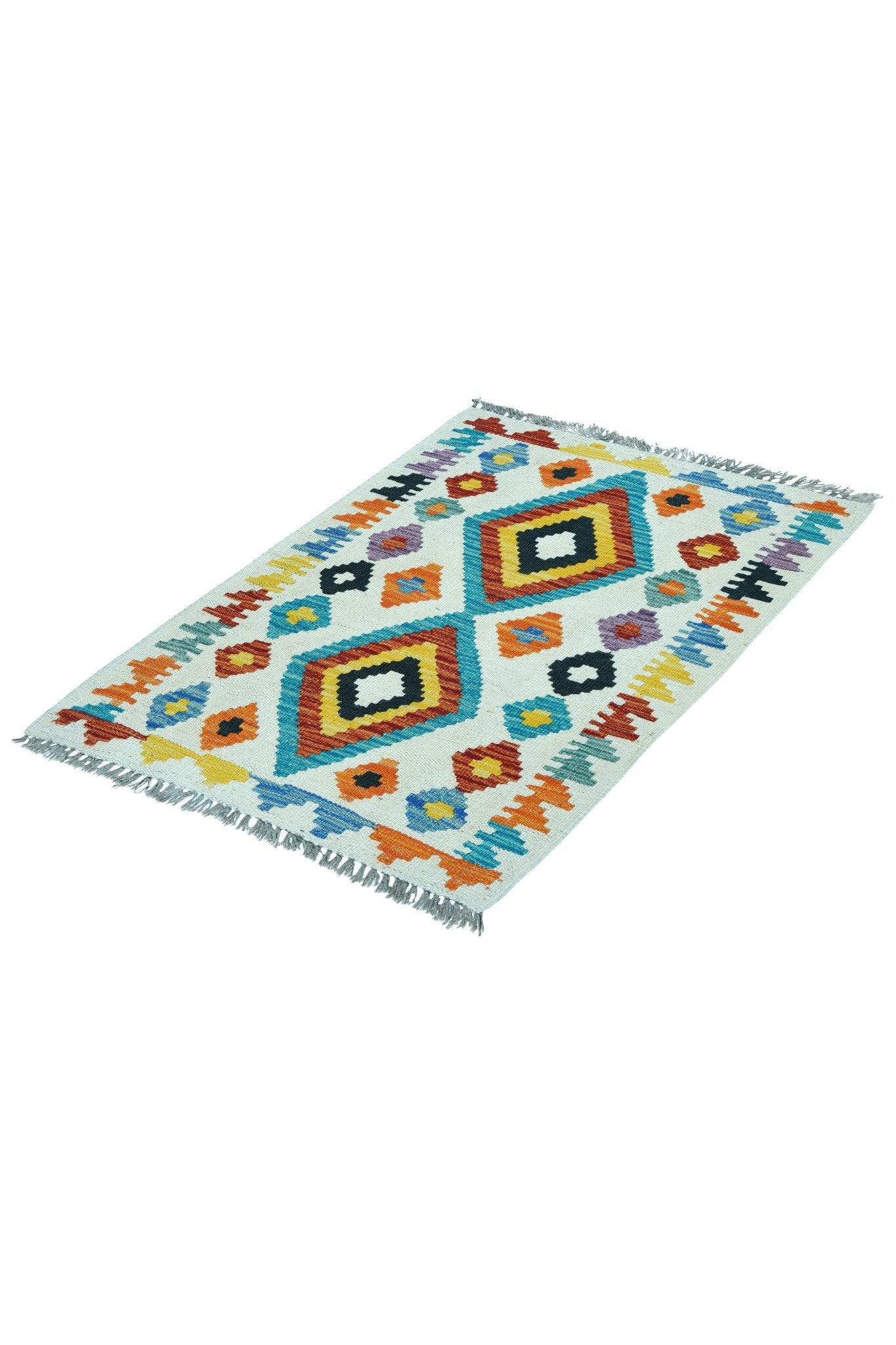 Kelim vloerkleed handgeweven uit Afghanistan - 2