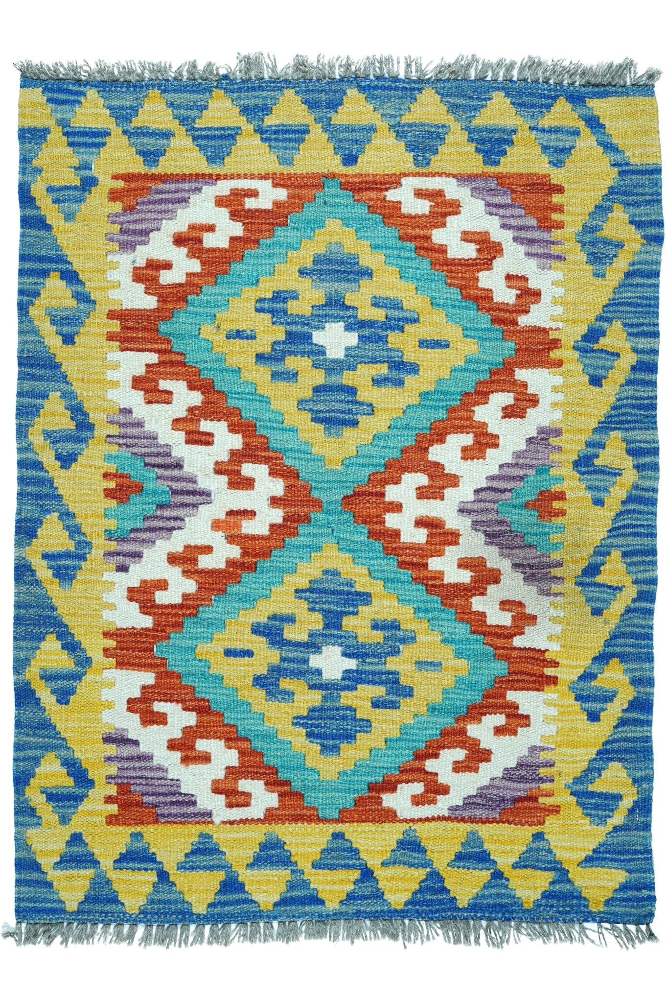 Kelim vloerkleed handgeweven uit Afghanistan - 1