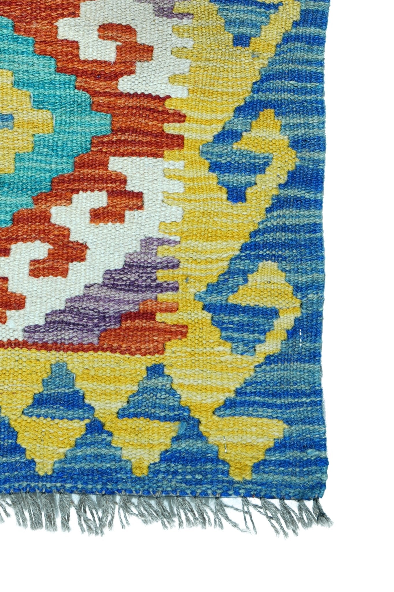 Kelim vloerkleed handgeweven uit Afghanistan - 4