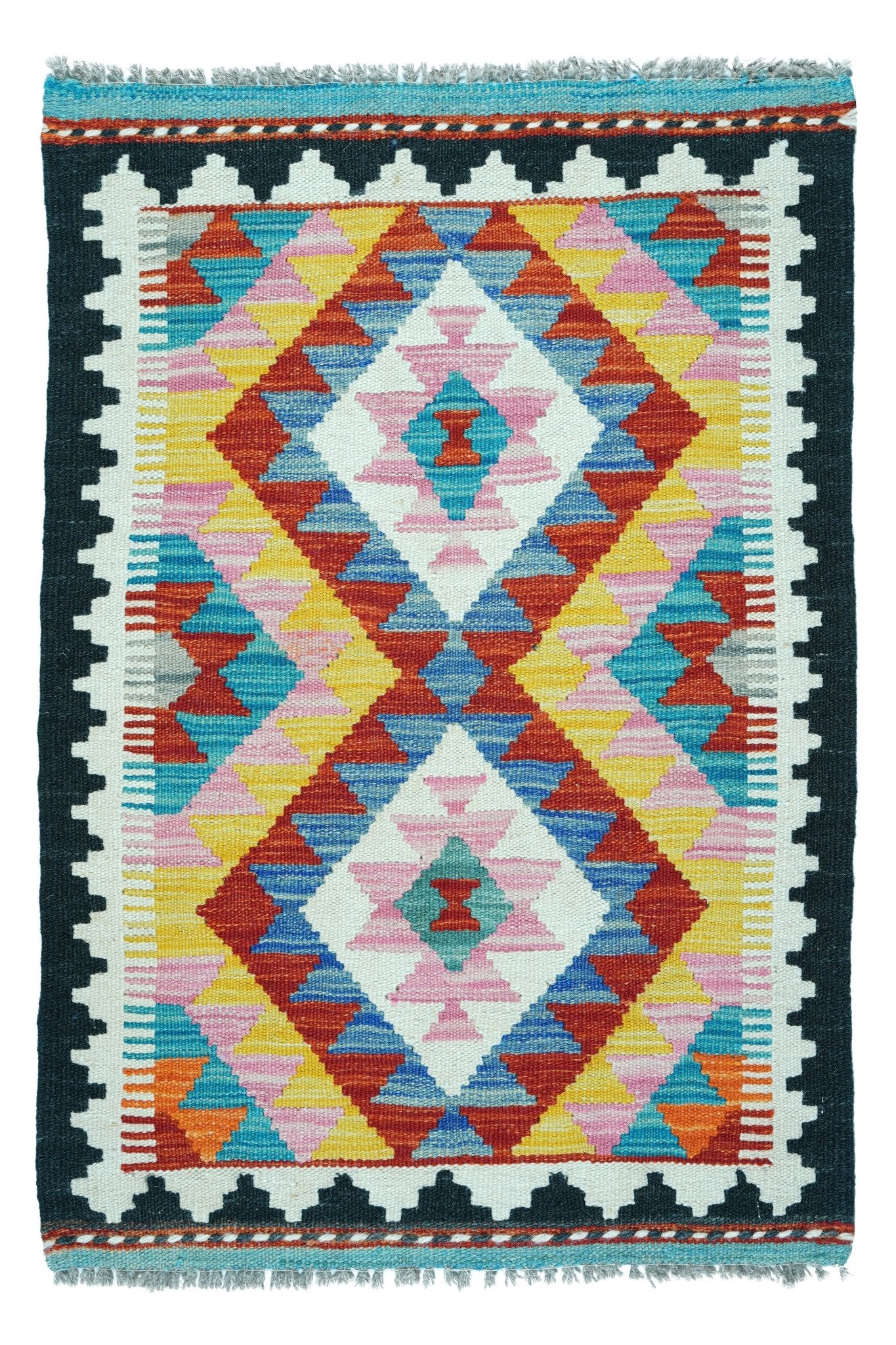 Kelim vloerkleed handgeweven uit Afghanistan - 1