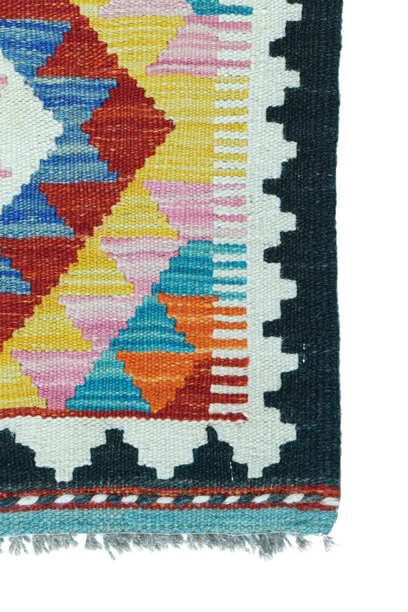 Kelim vloerkleed handgeweven uit Afghanistan - 4