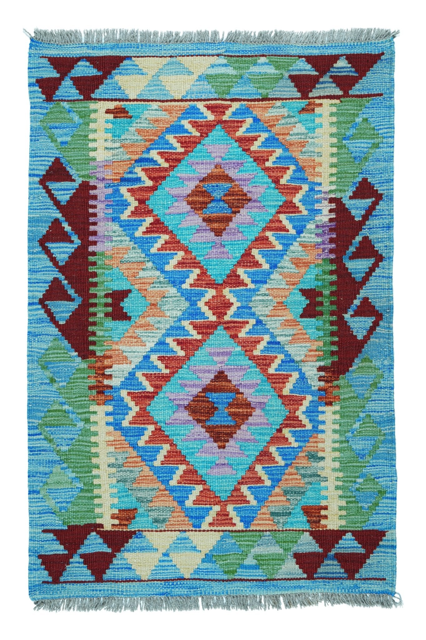 Kelim vloerkleed handgeweven uit Afghanistan - 1