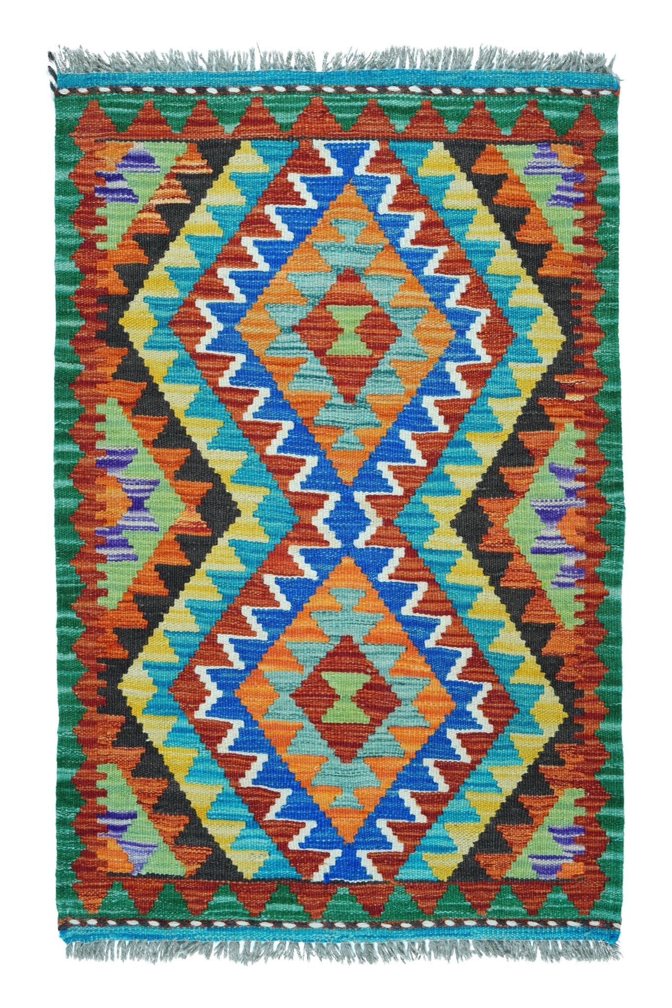 Kelim vloerkleed handgeweven uit Afghanistan - 1