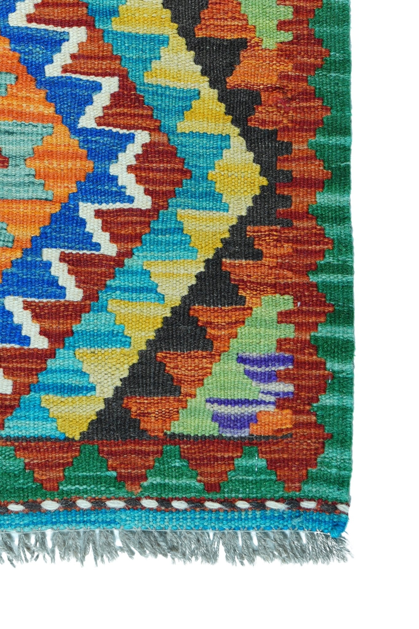 Kelim vloerkleed handgeweven uit Afghanistan - 4