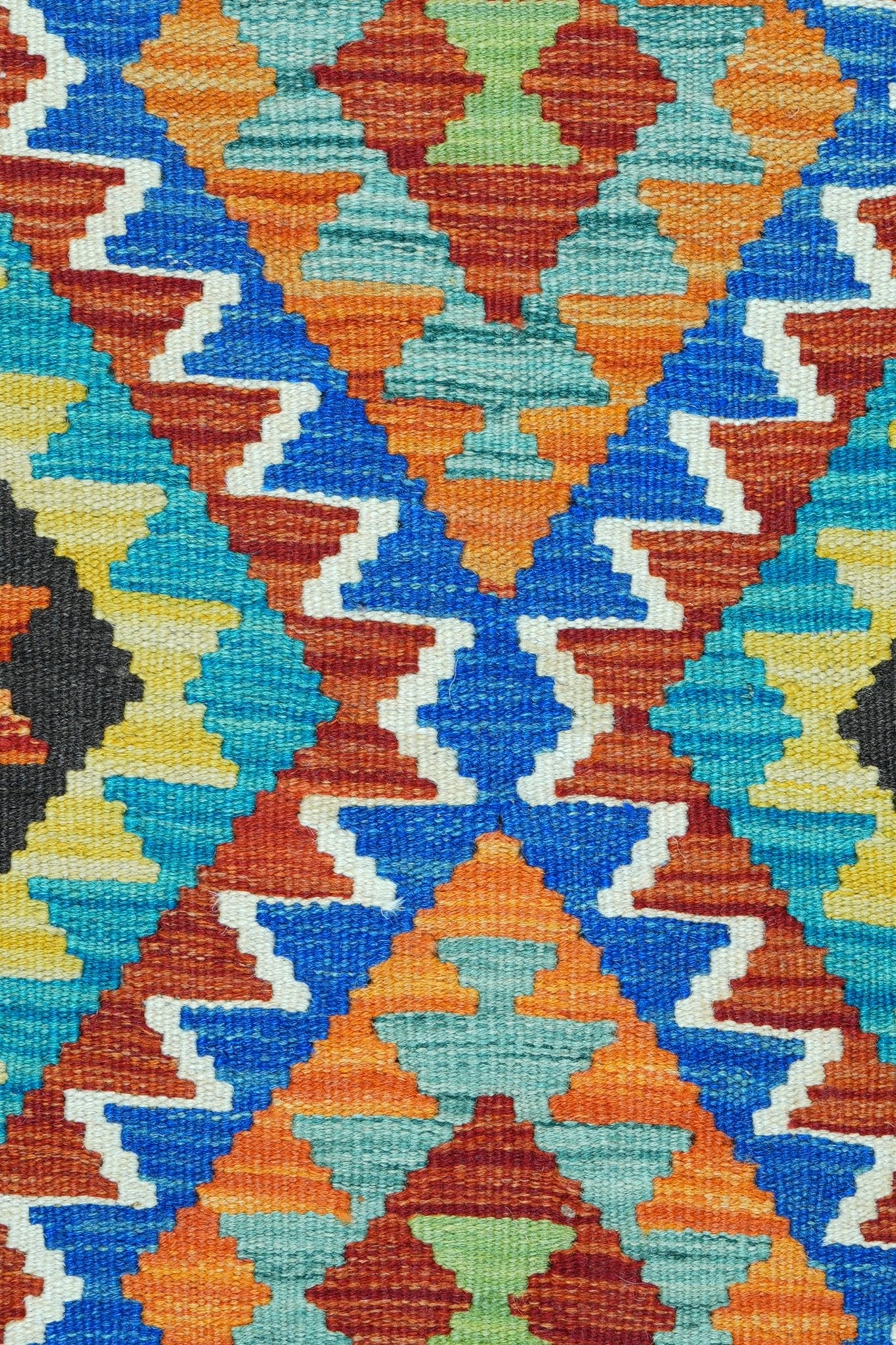 Kelim vloerkleed handgeweven uit Afghanistan - 3