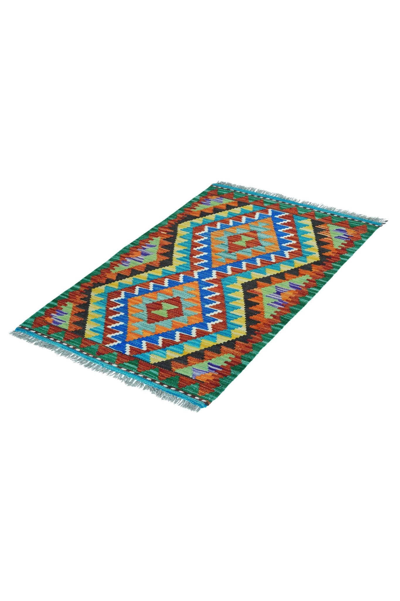 Kelim vloerkleed handgeweven uit Afghanistan - 2