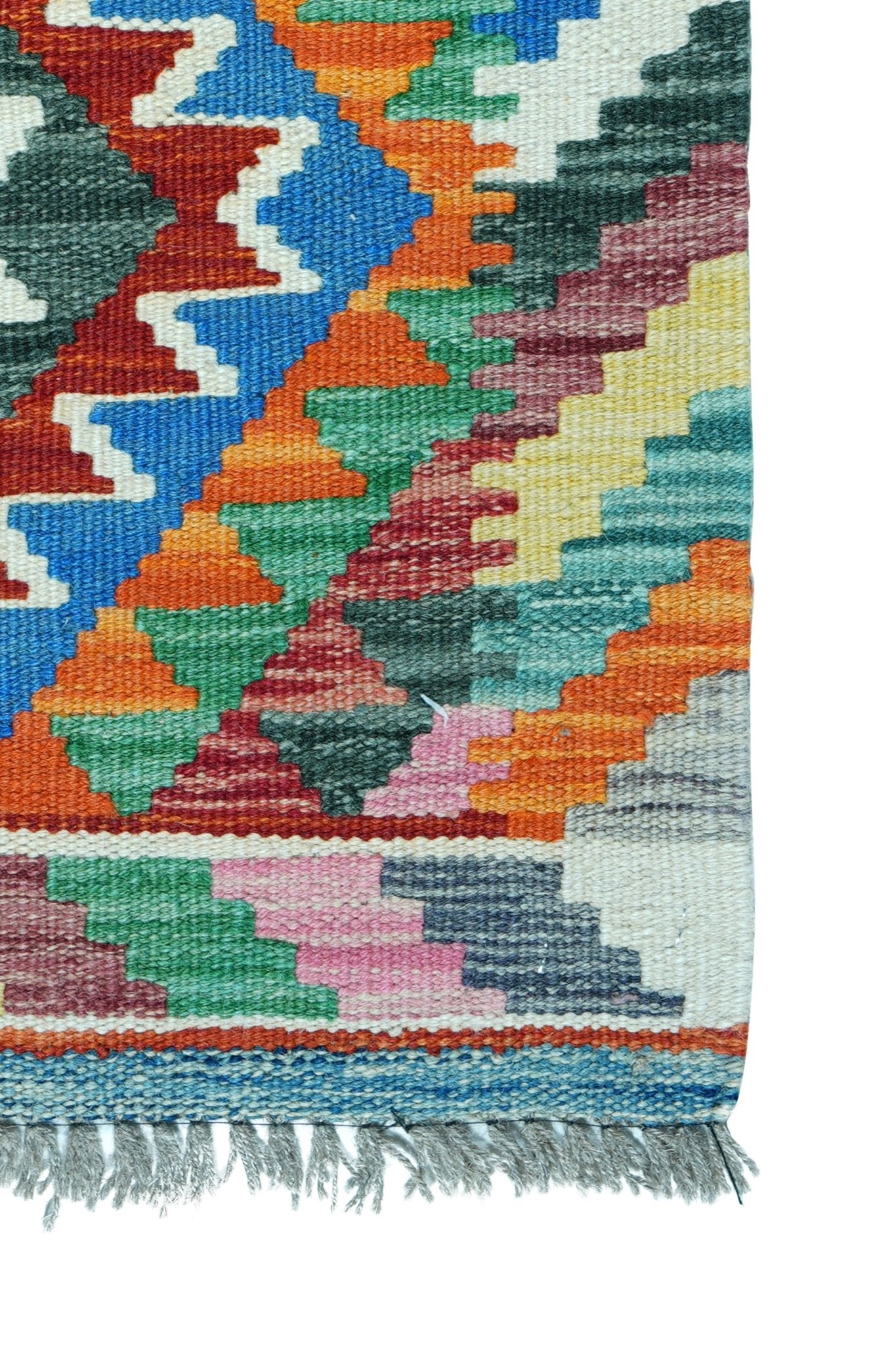 Kelim vloerkleed handgeweven uit Afghanistan - 4