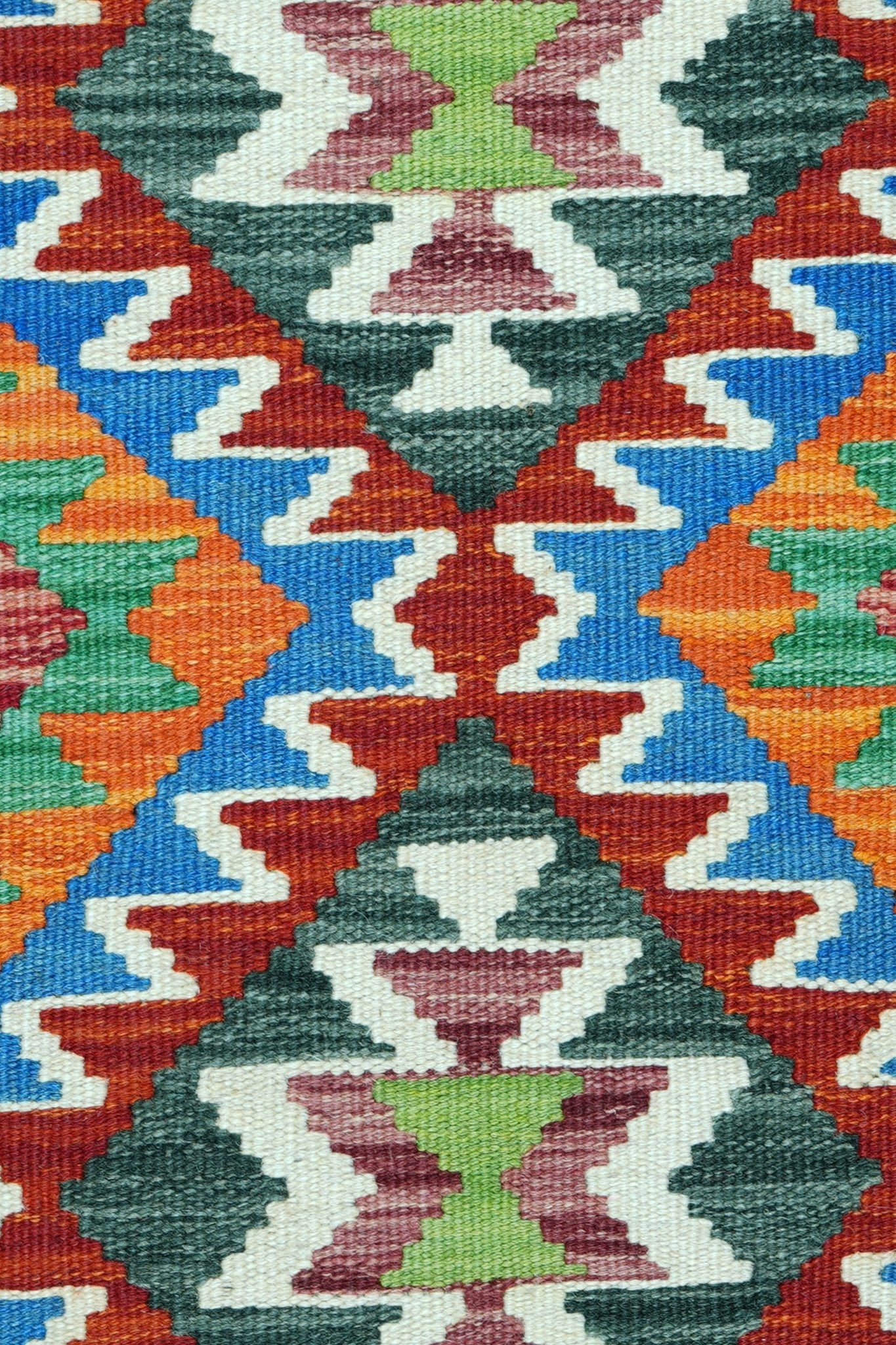 Kelim vloerkleed handgeweven uit Afghanistan - 3