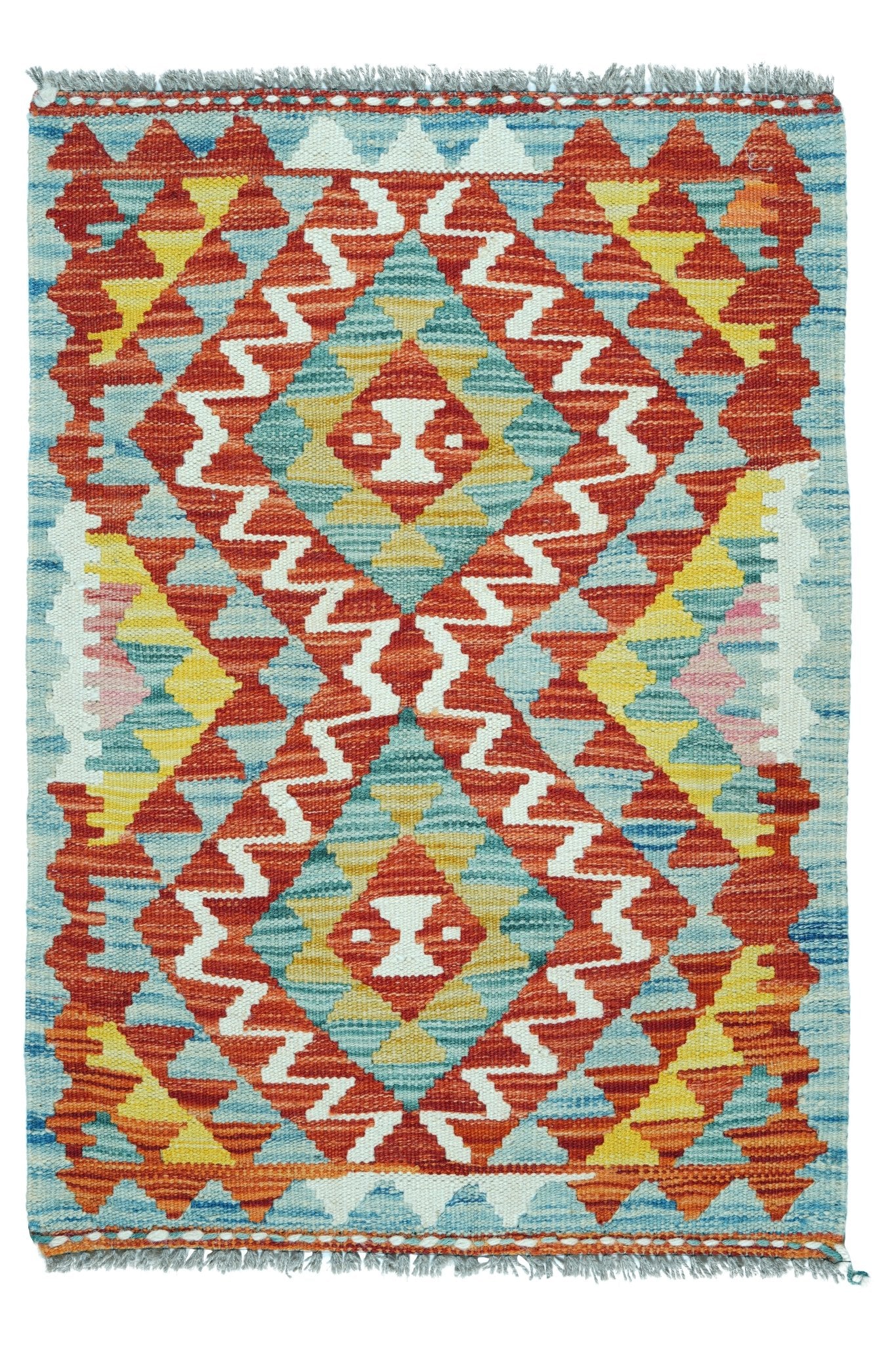 Kelim vloerkleed handgeweven uit Afghanistan - 1