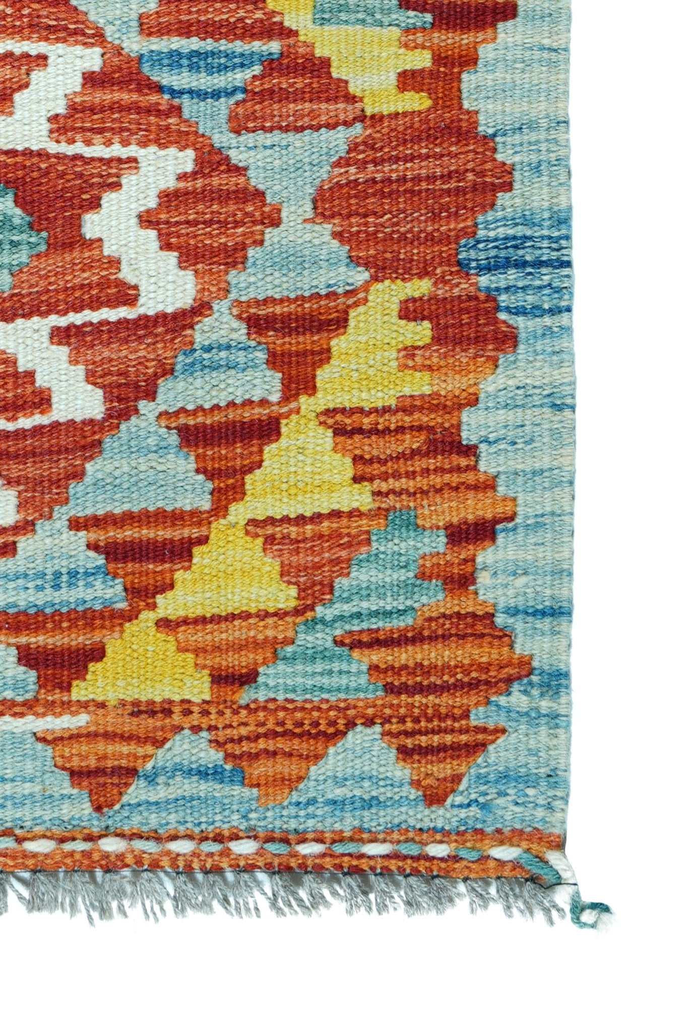 Kelim vloerkleed handgeweven uit Afghanistan - 4