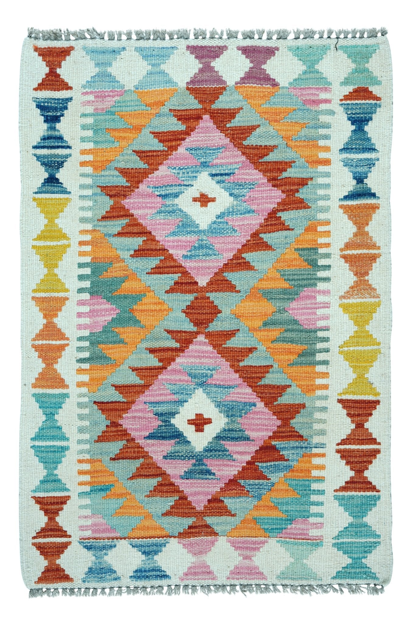 Kelim vloerkleed handgeweven uit Afghanistan - 1