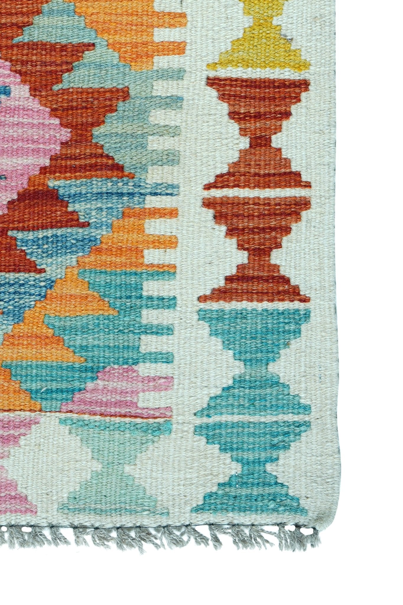 Kelim vloerkleed handgeweven uit Afghanistan - 4