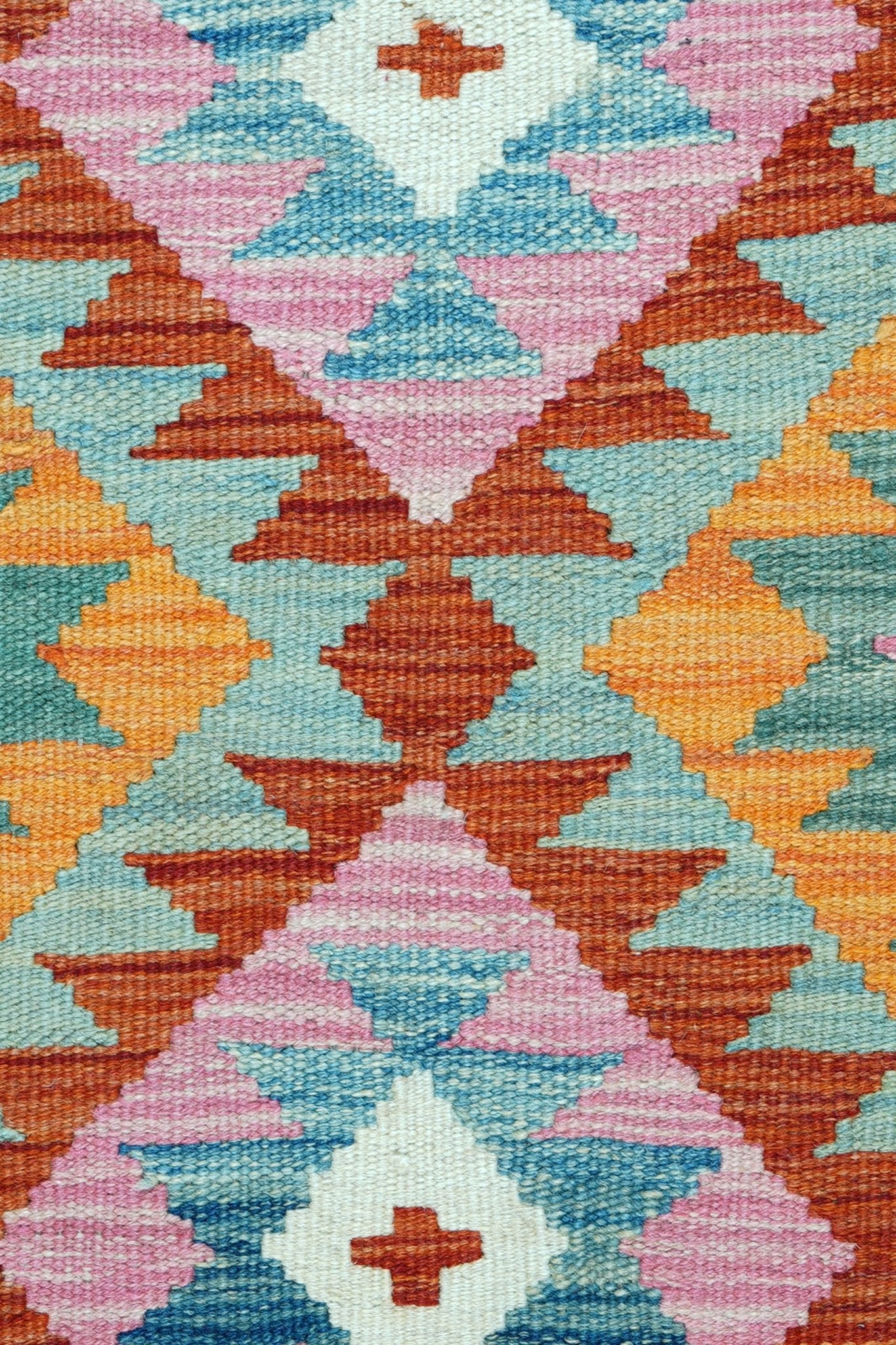 Kelim vloerkleed handgeweven uit Afghanistan - 3