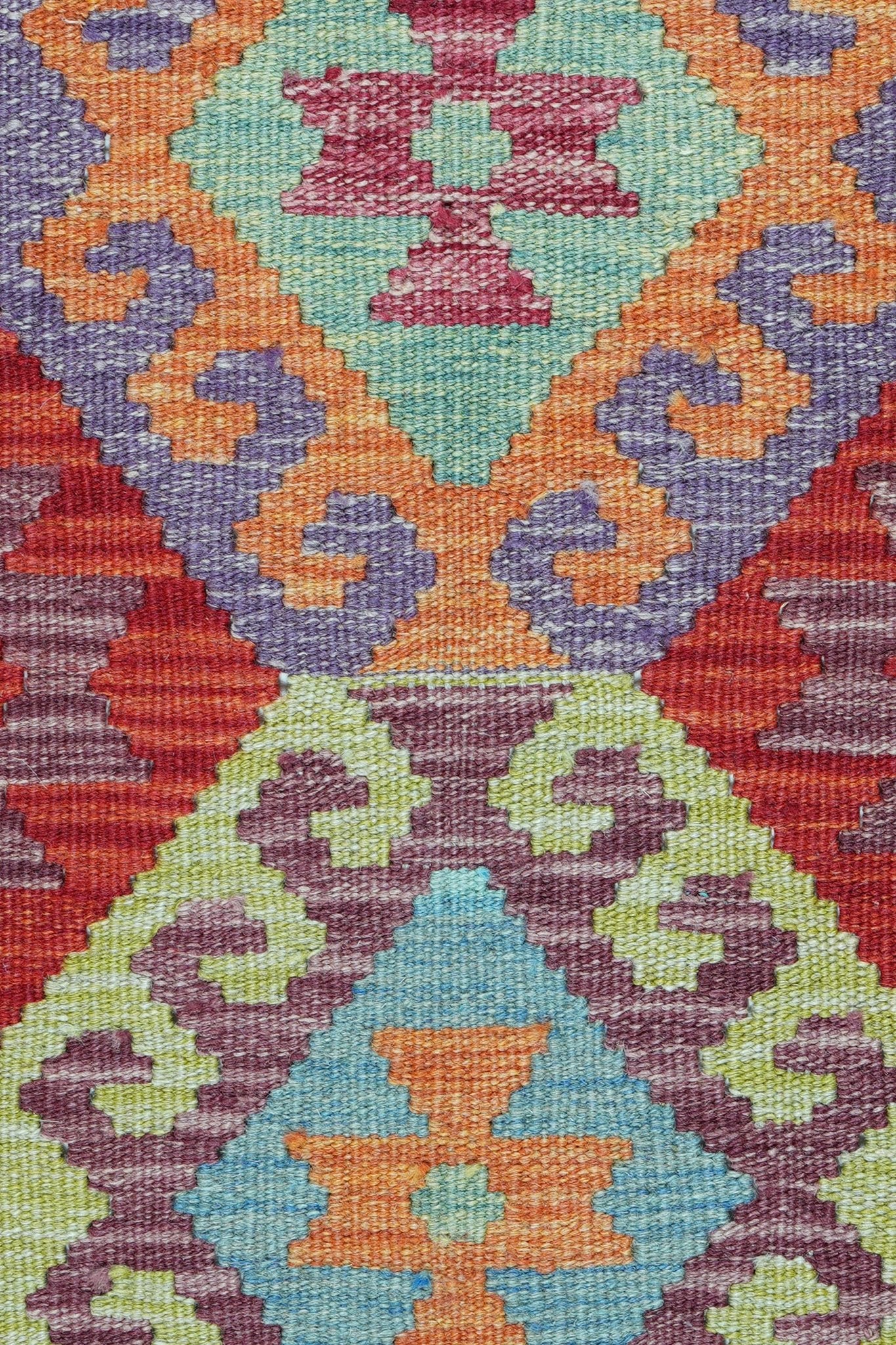 Kelim vloerkleed handgeweven uit Afghanistan - 3