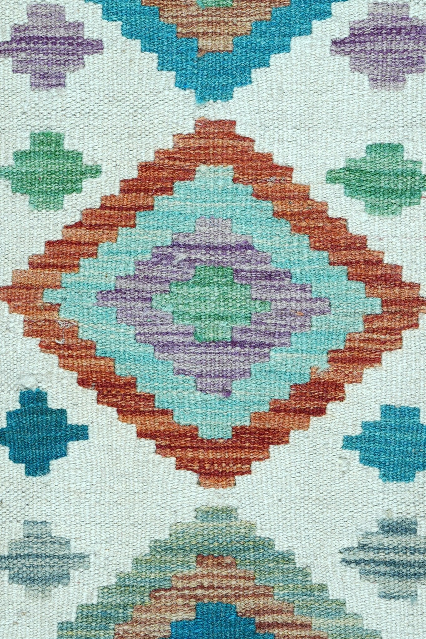 Kelim vloerkleed handgeweven uit Afghanistan - 3