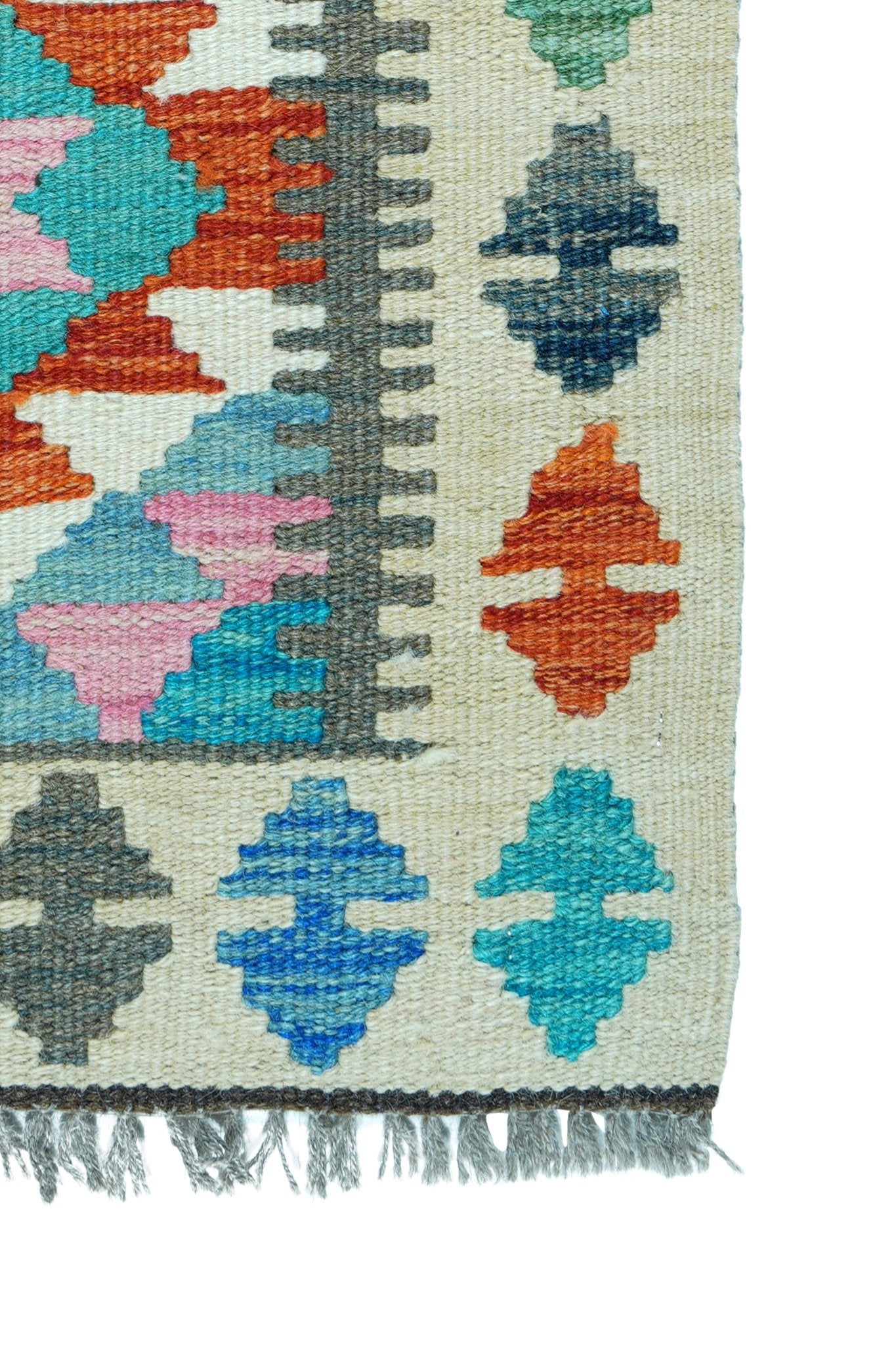 Kelim vloerkleed handgeweven uit Afghanistan - 4