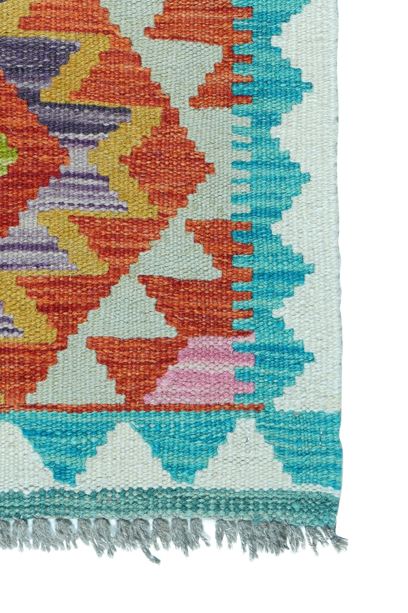 Kelim vloerkleed handgeweven uit Afghanistan - 4