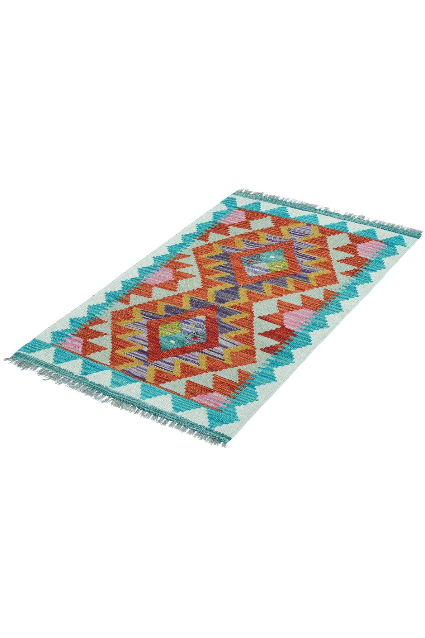 Kelim vloerkleed handgeweven uit Afghanistan - 2