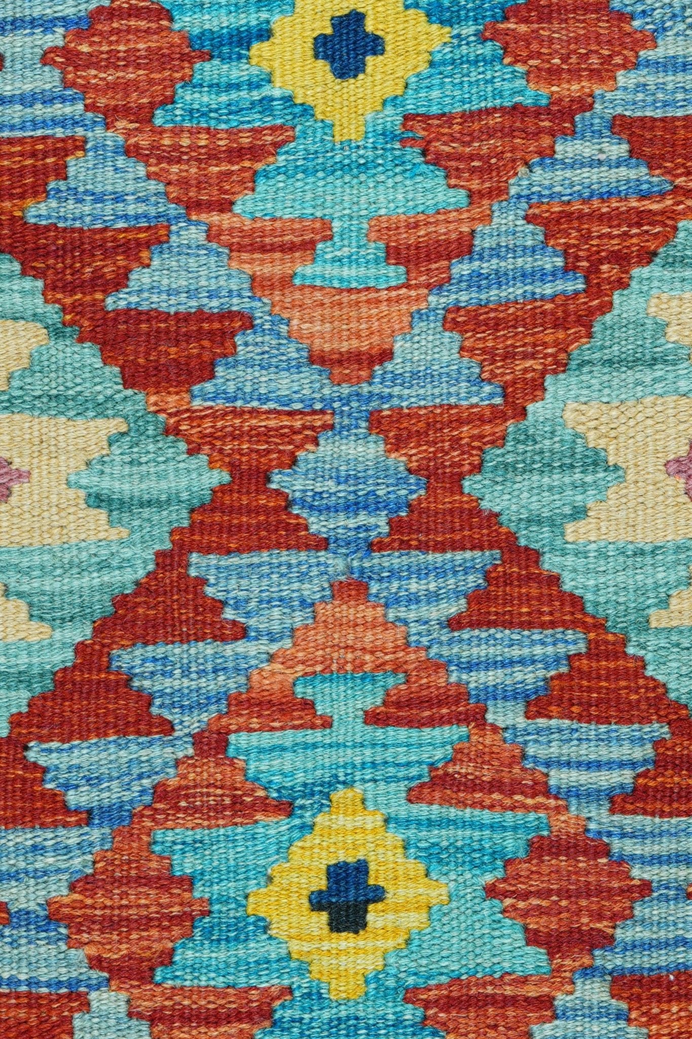 Kelim vloerkleed handgeweven uit Afghanistan - 3