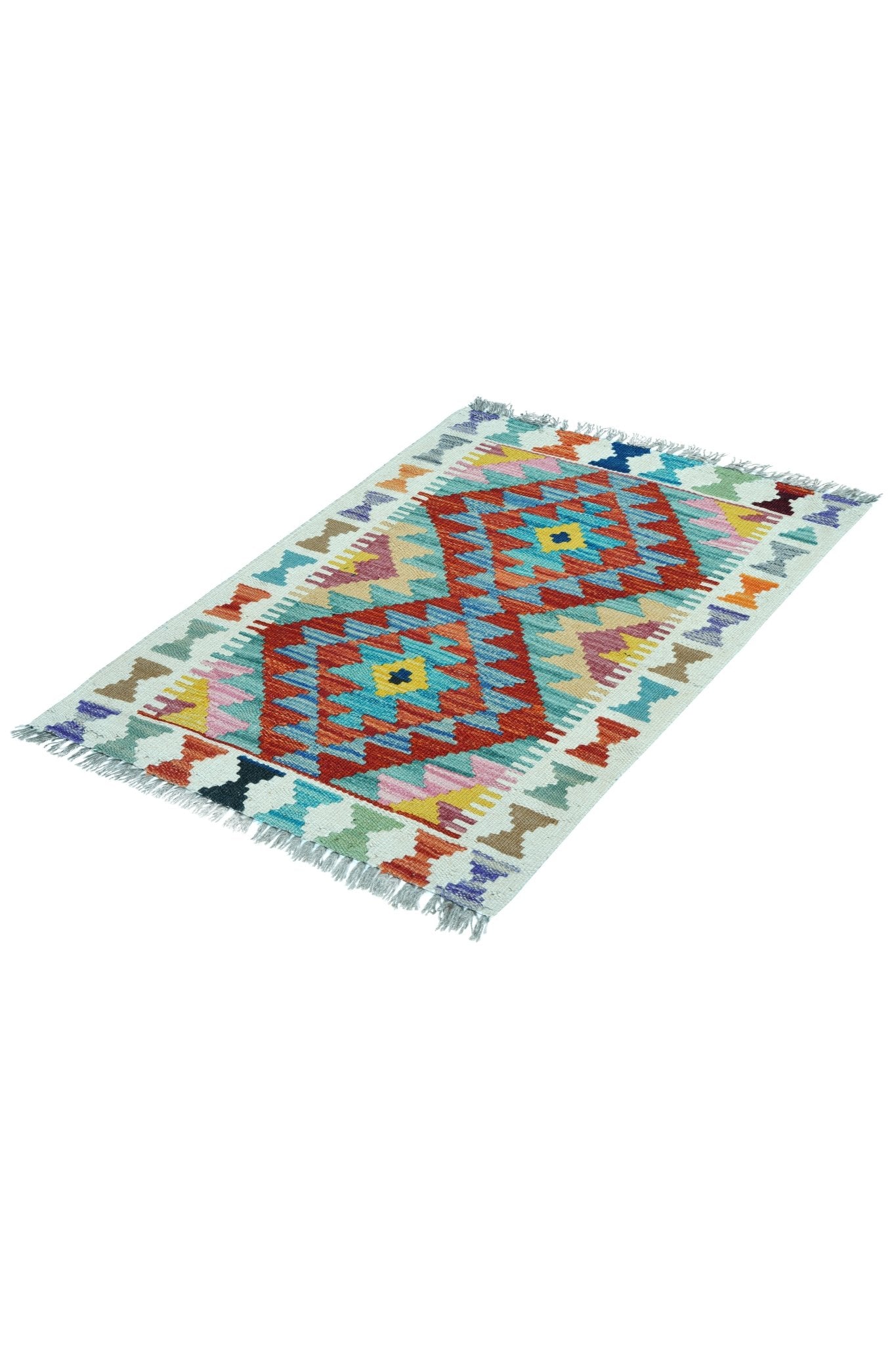 Kelim vloerkleed handgeweven uit Afghanistan - 2