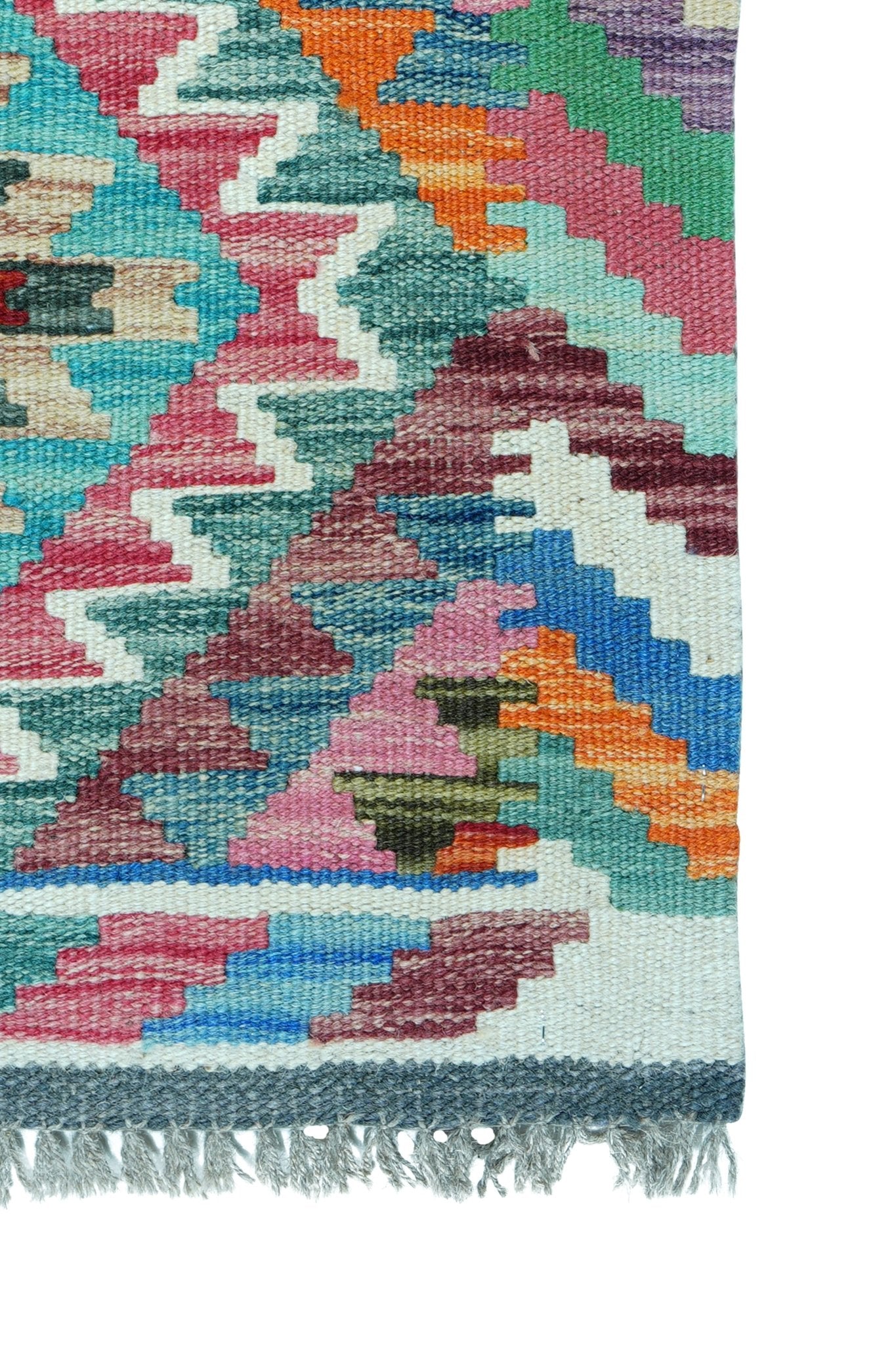 Kelim vloerkleed handgeweven uit Afghanistan - 4