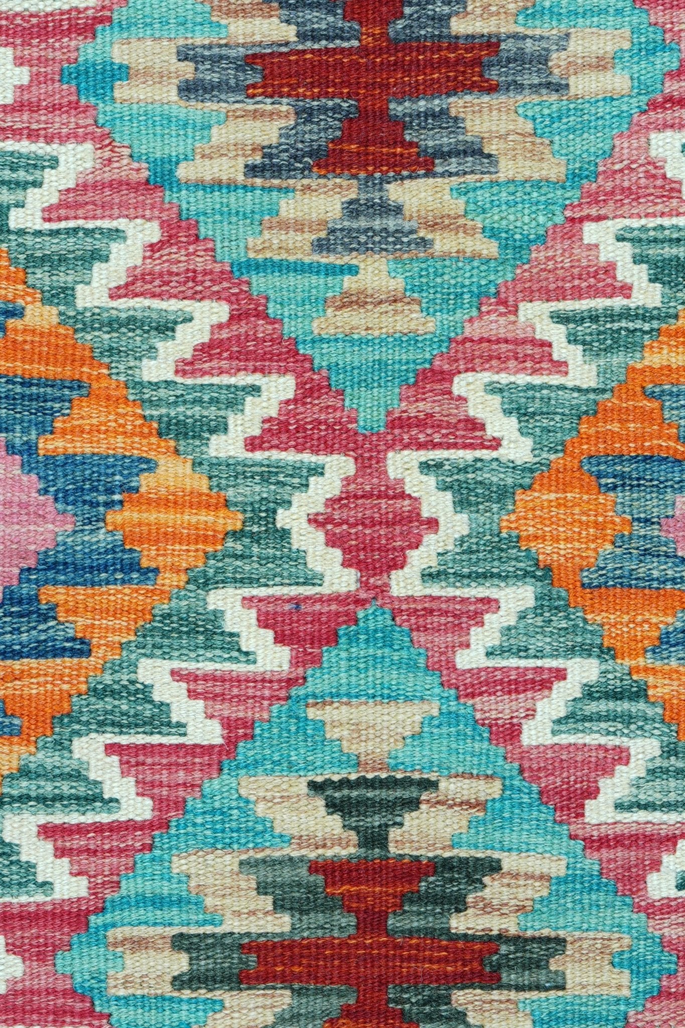 Kelim vloerkleed handgeweven uit Afghanistan - 3