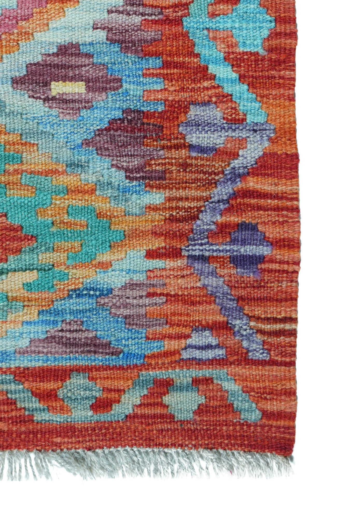 Kelim vloerkleed handgeweven uit Afghanistan - 4