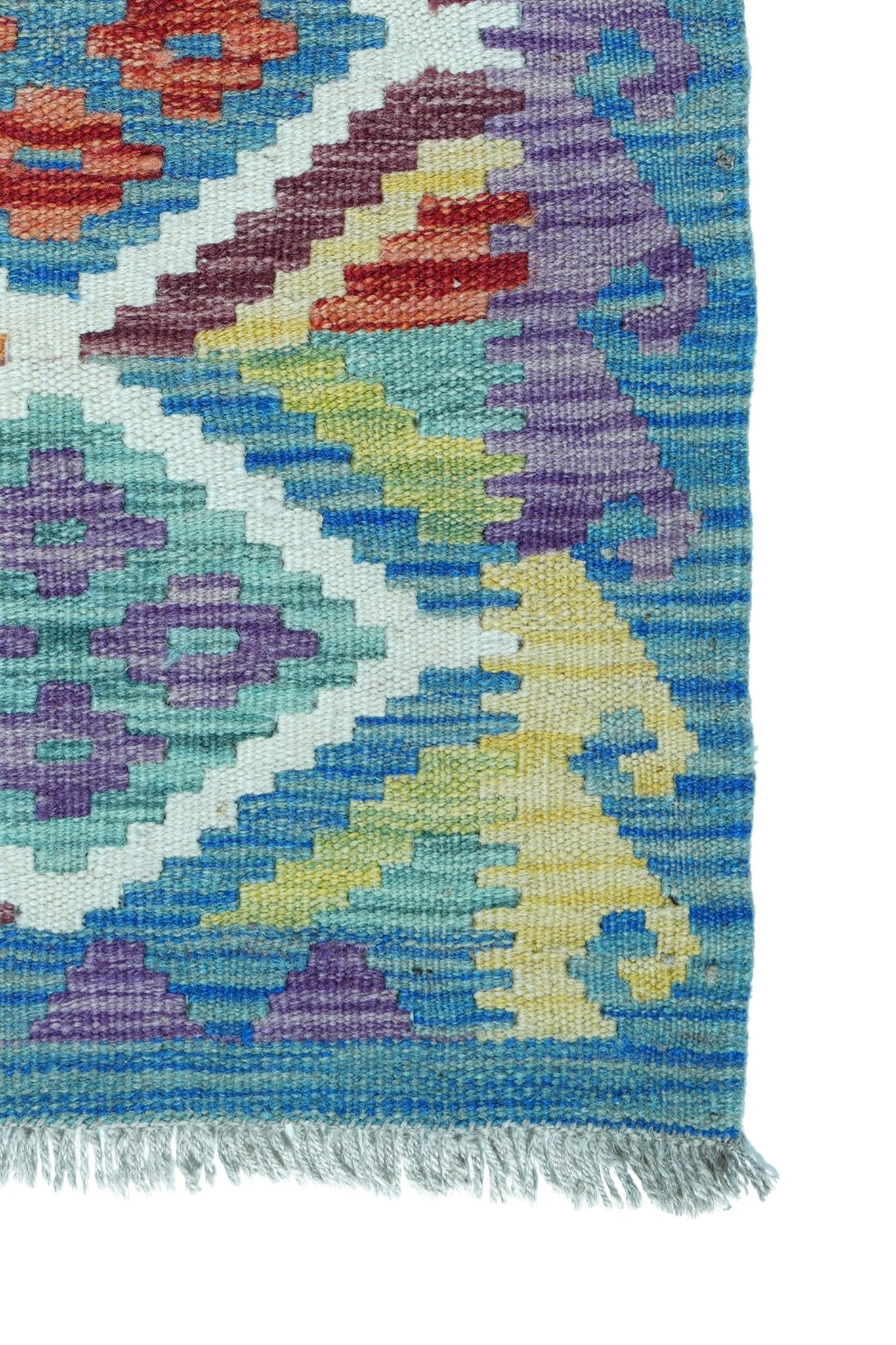 Kelim vloerkleed handgeweven uit Afghanistan - 4