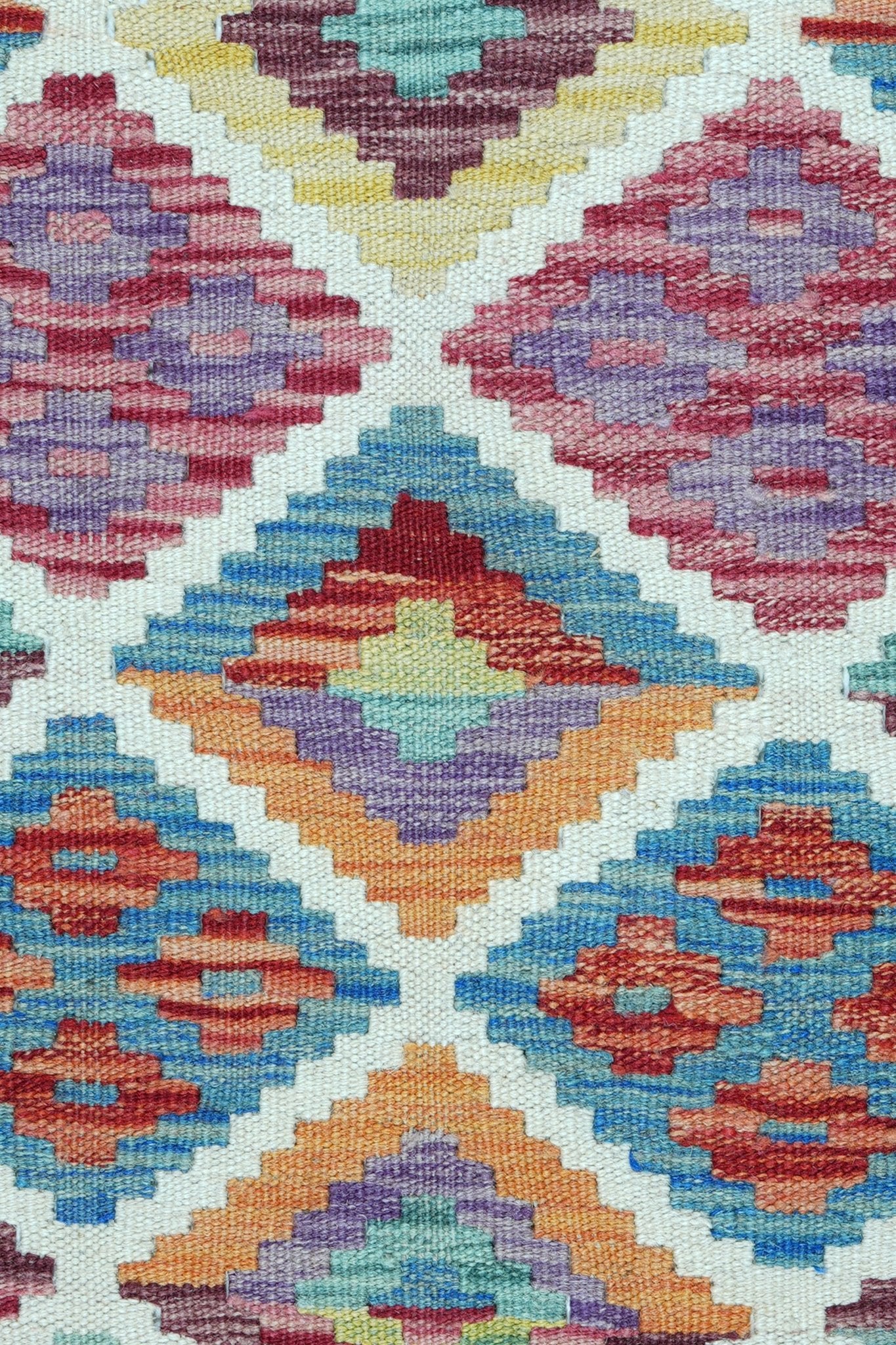 Kelim vloerkleed handgeweven uit Afghanistan - 3