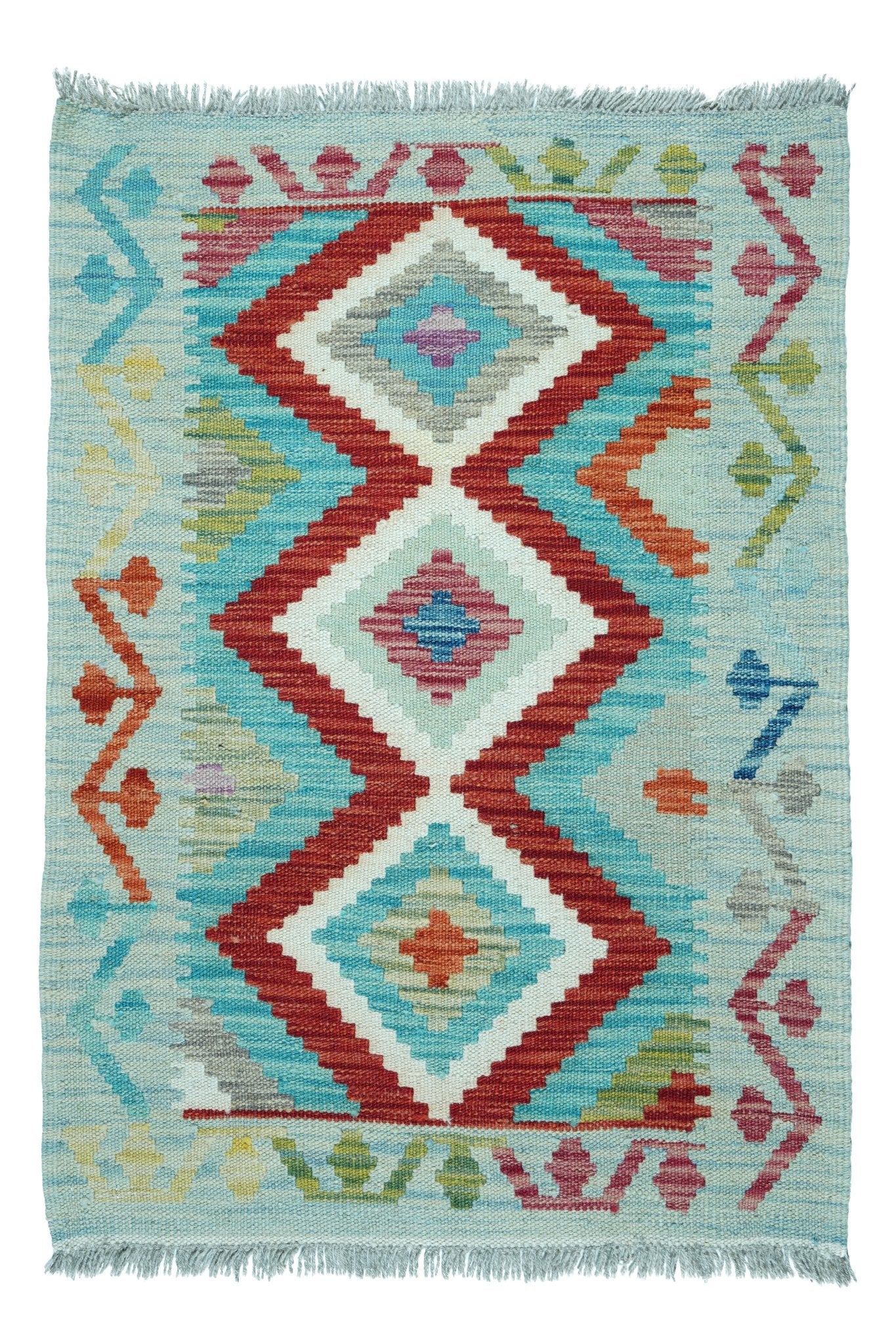 Kelim vloerkleed handgeweven uit Afghanistan - 1