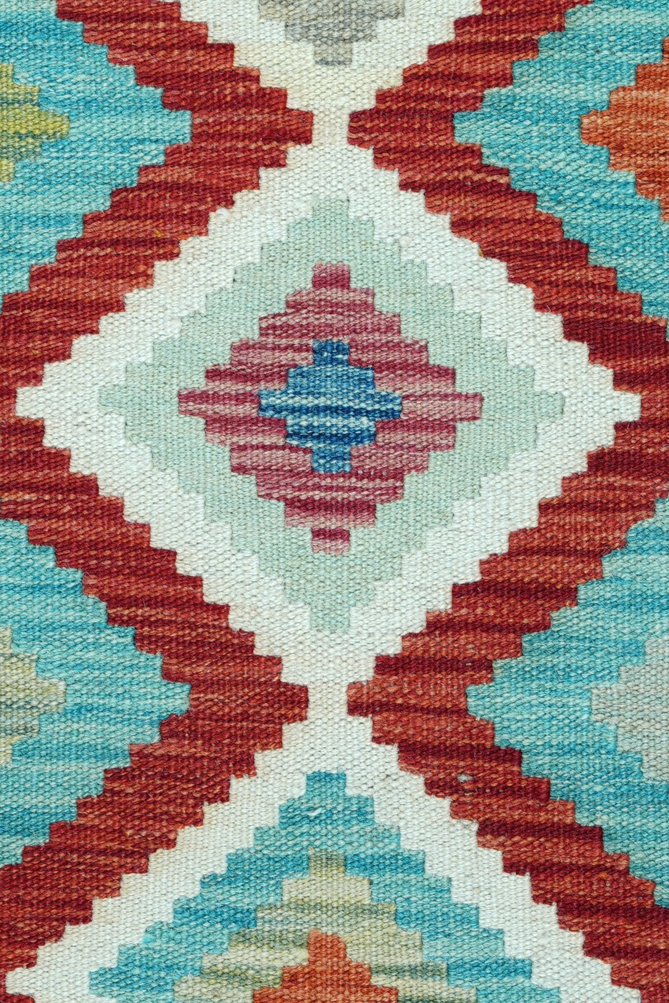 Kelim vloerkleed handgeweven uit Afghanistan - 3