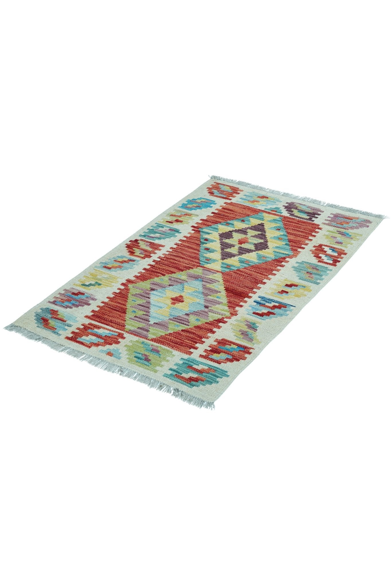 Kelim vloerkleed handgeweven uit Afghanistan - 2