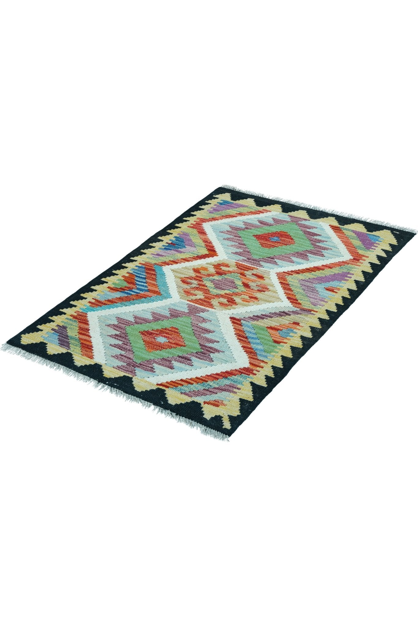 Kelim vloerkleed handgeweven uit Afghanistan - 2