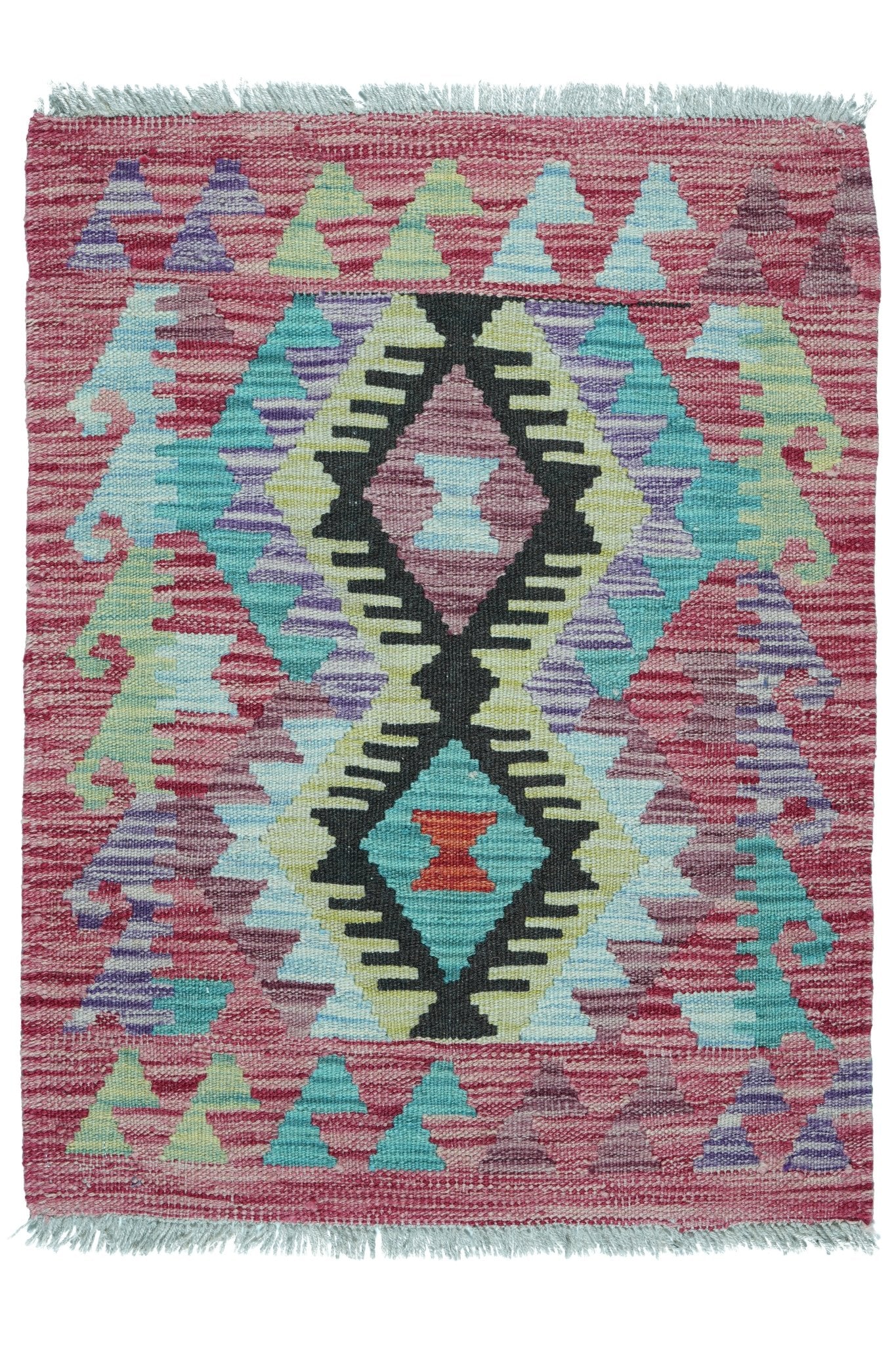 Kelim vloerkleed handgeweven uit Afghanistan - 1