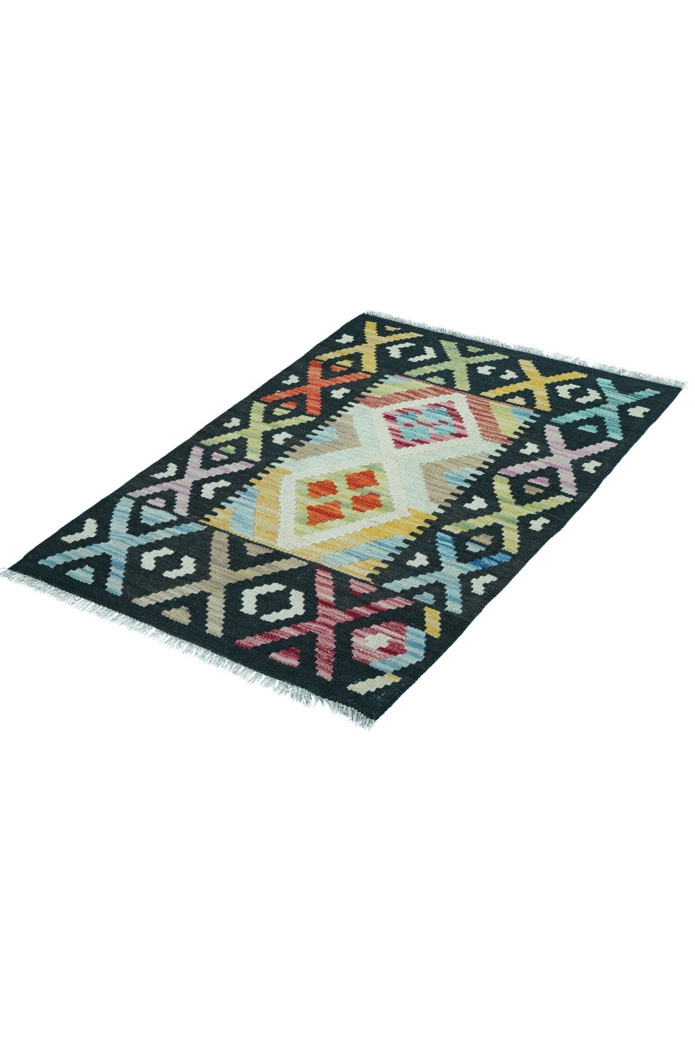 Kelim vloerkleed handgeweven uit Afghanistan - 2