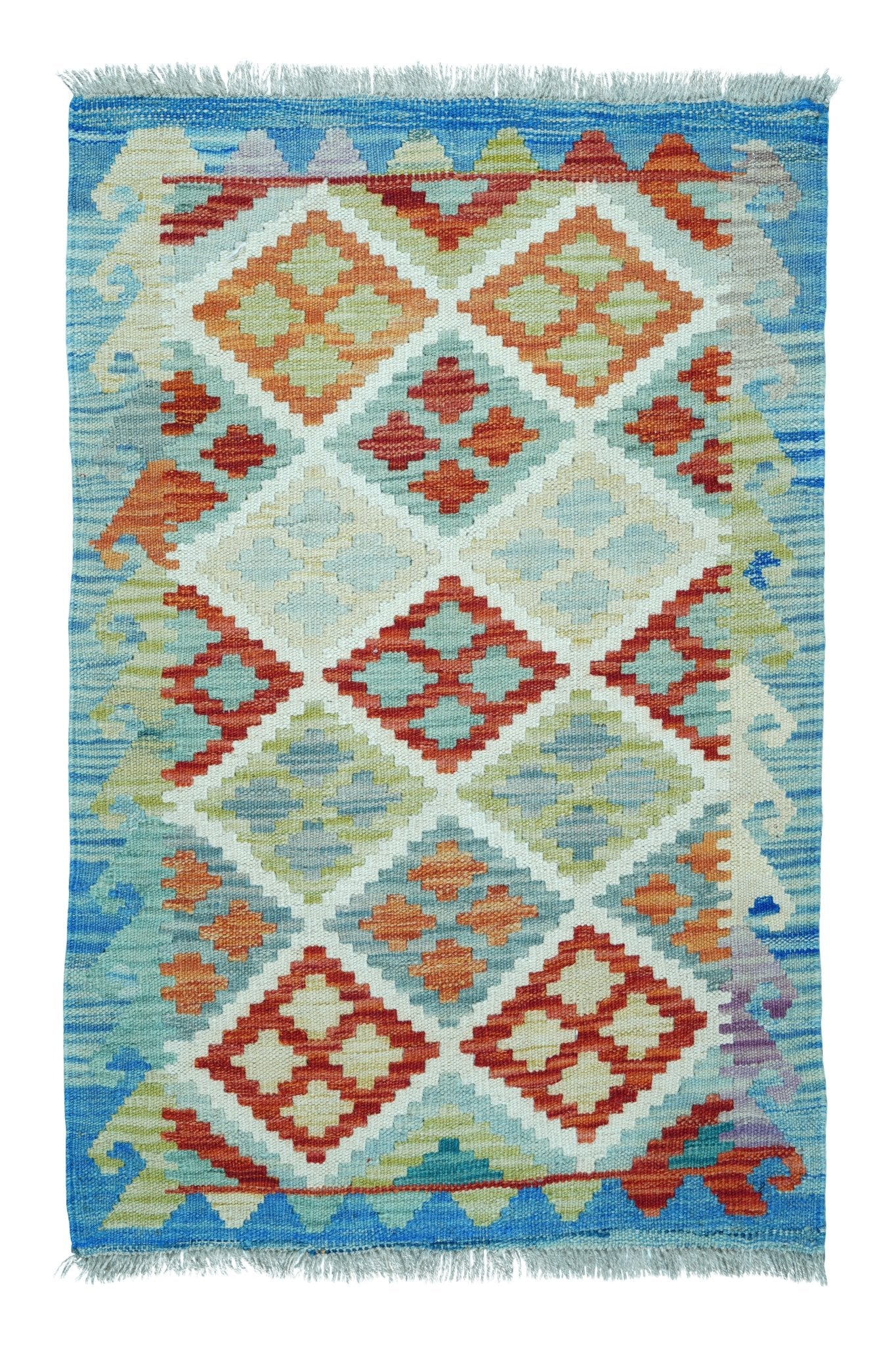 Kelim vloerkleed handgeweven uit Afghanistan - 1