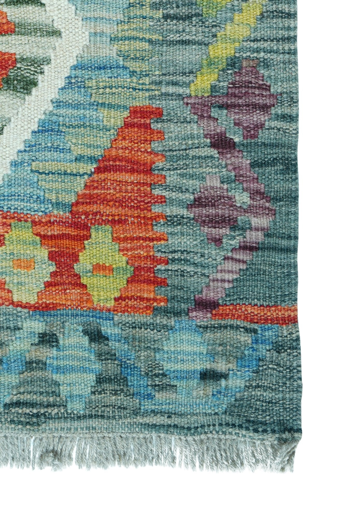 Kelim vloerkleed handgeweven uit Afghanistan - 4